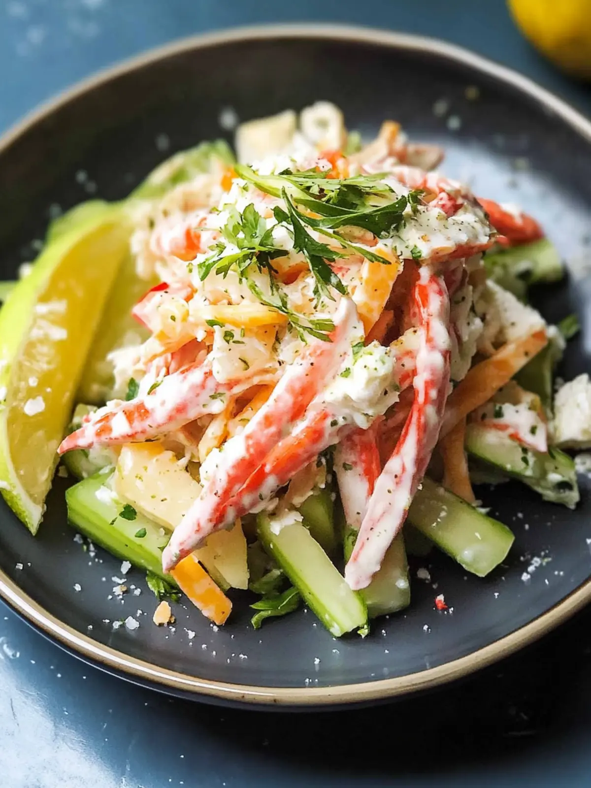 Quick and Easy Spicy Crab Salad with Mango Magic 5 Quick and Easy Spicy Crab Salad