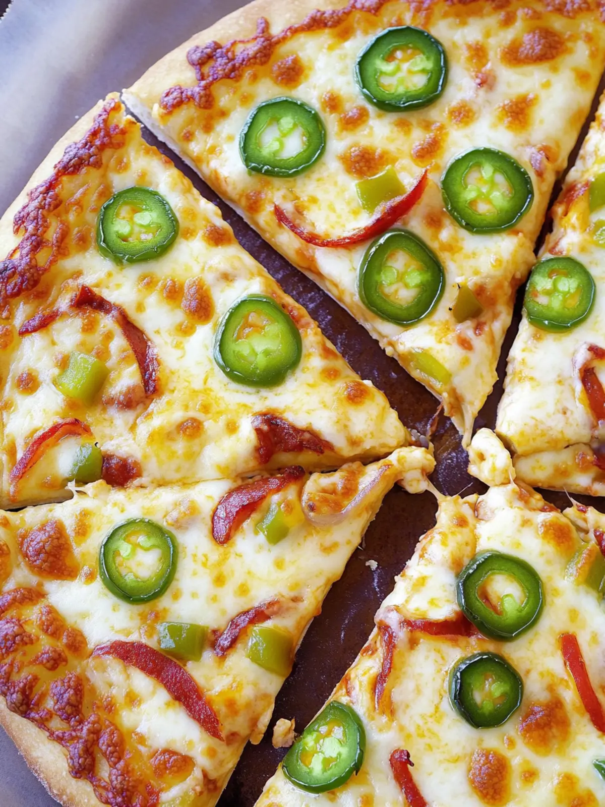 Jalapeno Popper Pizza with Cheesy Bacon Bliss 3 Jalapeno Popper Pizza