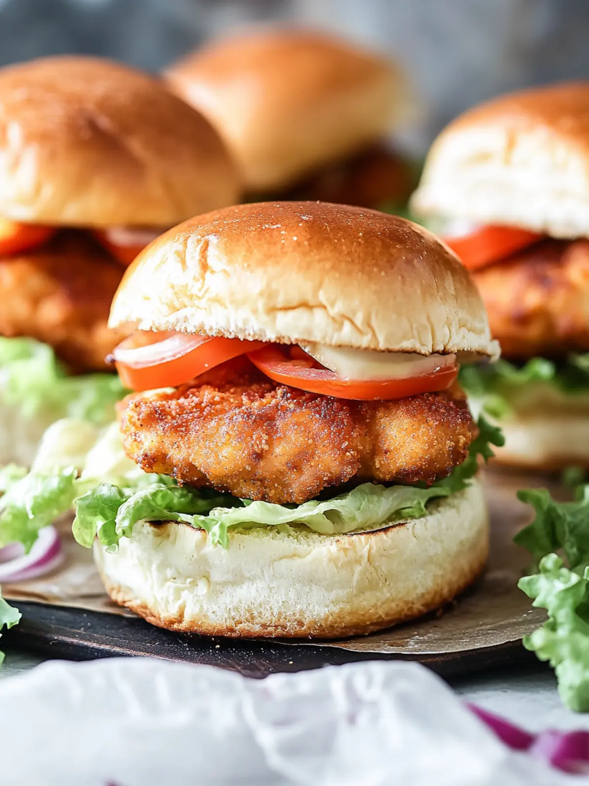 Crispy Chicken Sliders That Make Dinner a Family Favorite 3 Crispy Chicken Sliders