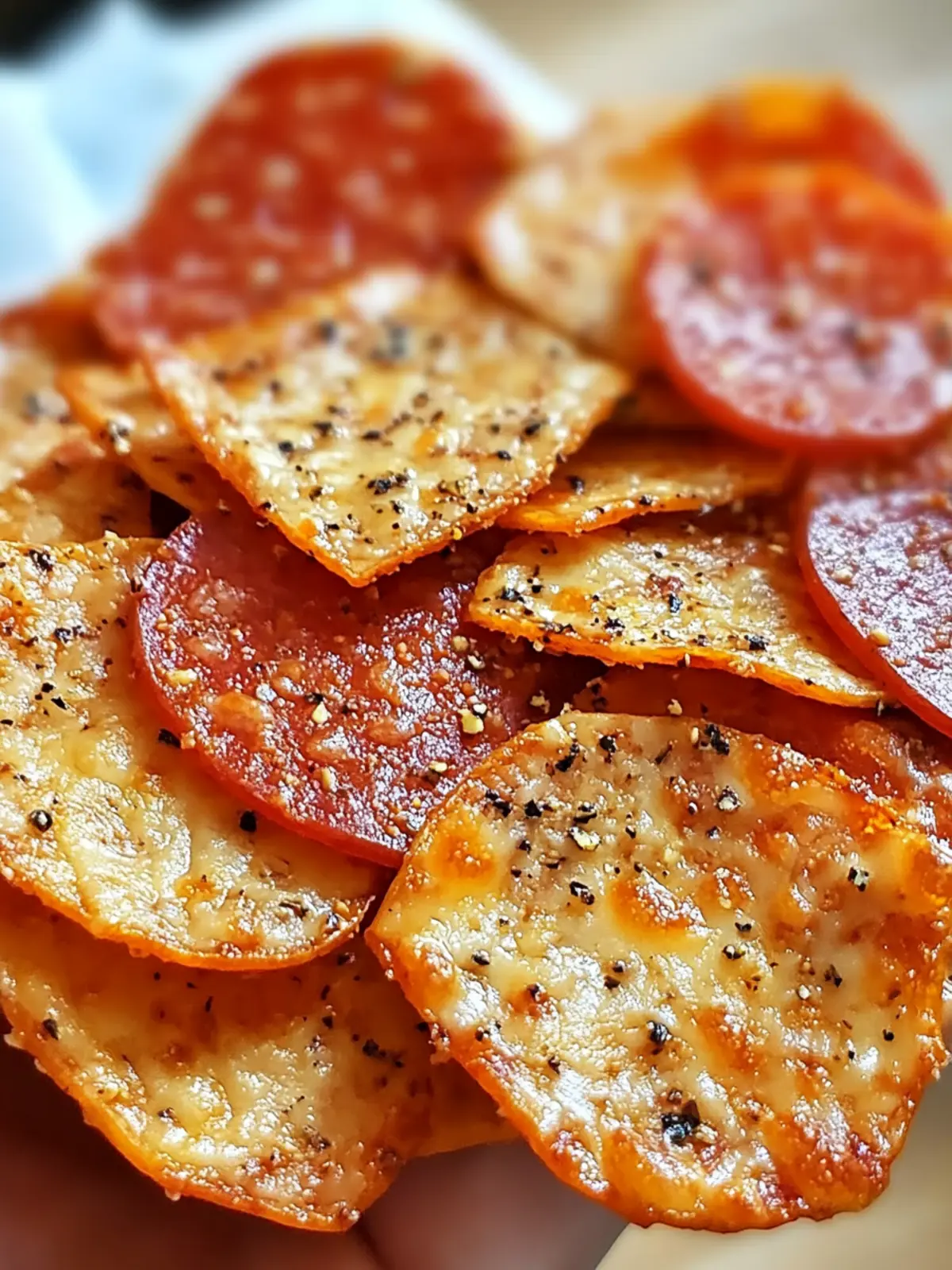 Keto Pepperoni Cheese Crisps That Will Wow Your Taste Buds 5 Keto Pepperoni Cheese Crisps