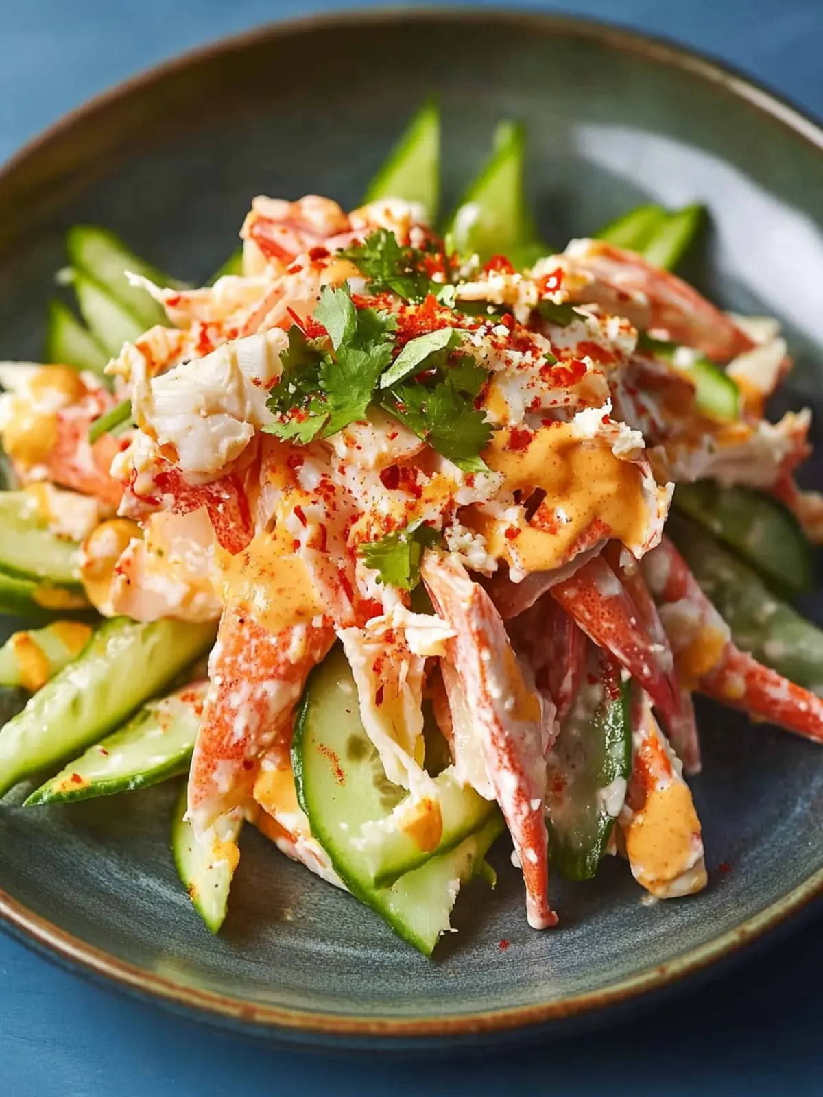 Quick and Easy Spicy Crab Salad with Mango Magic 3 Quick and Easy Spicy Crab Salad