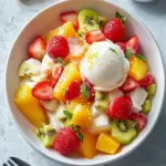 Delight Dad with a Father's Day Homemade Fruit Salad Sundae 8 Father's Day Homemade Fruit Salad with Ice Cream