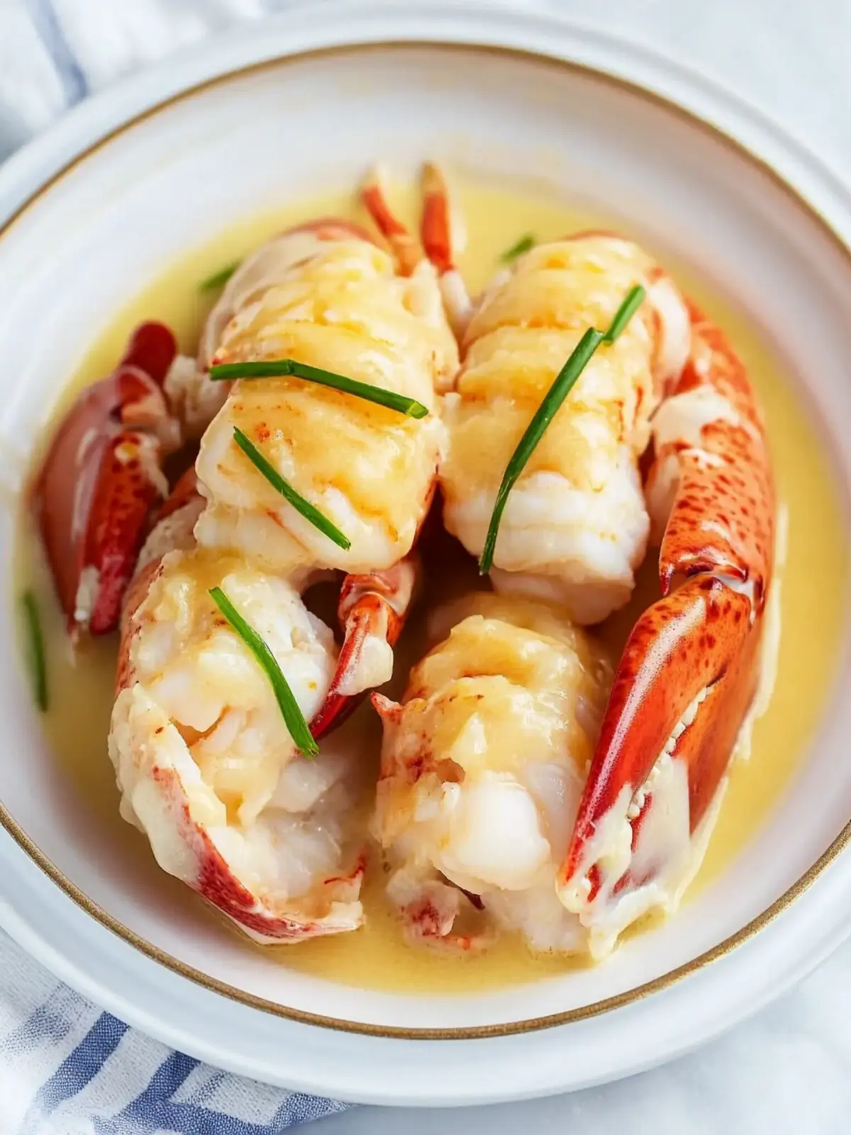 Decadent Butter Poached Lobster for a Cozy Dinner Night 3 Butter Poached Lobster
