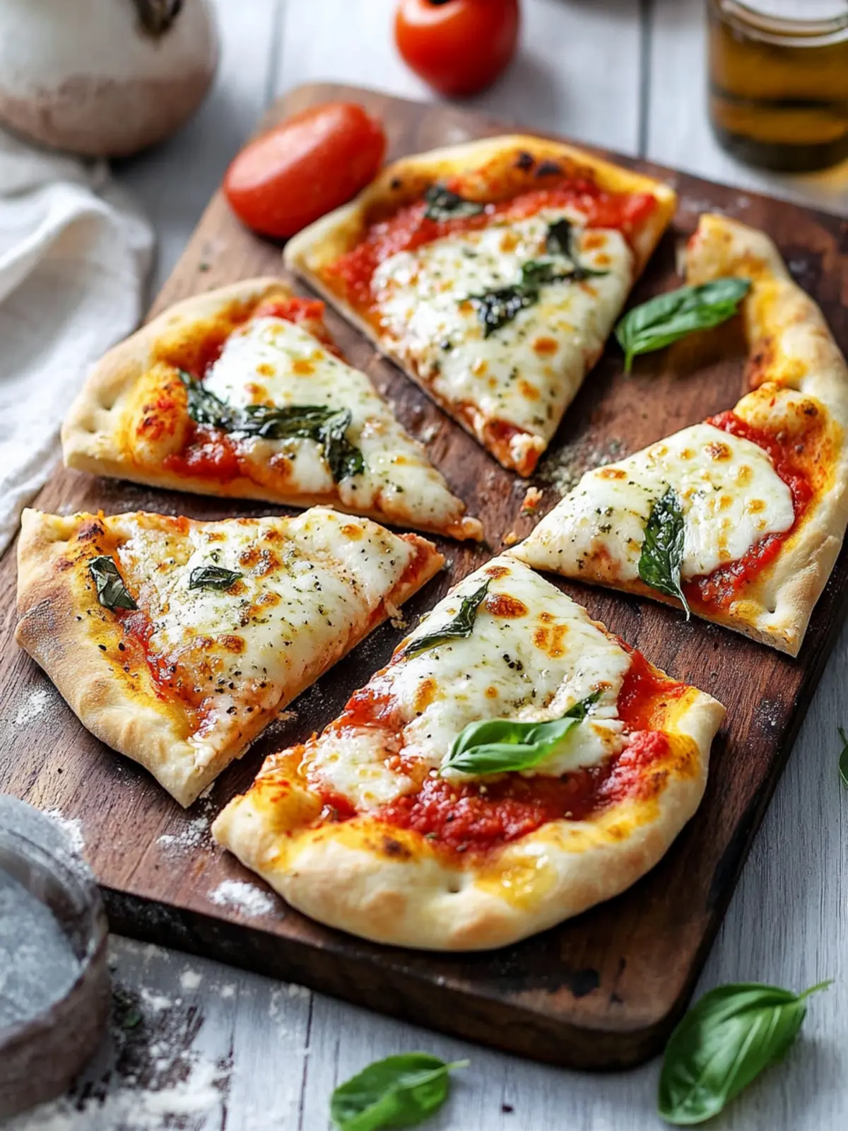 Classic Margherita Flatbread That Will Ignite Your Taste Buds 2 Classic Margherita Flatbread