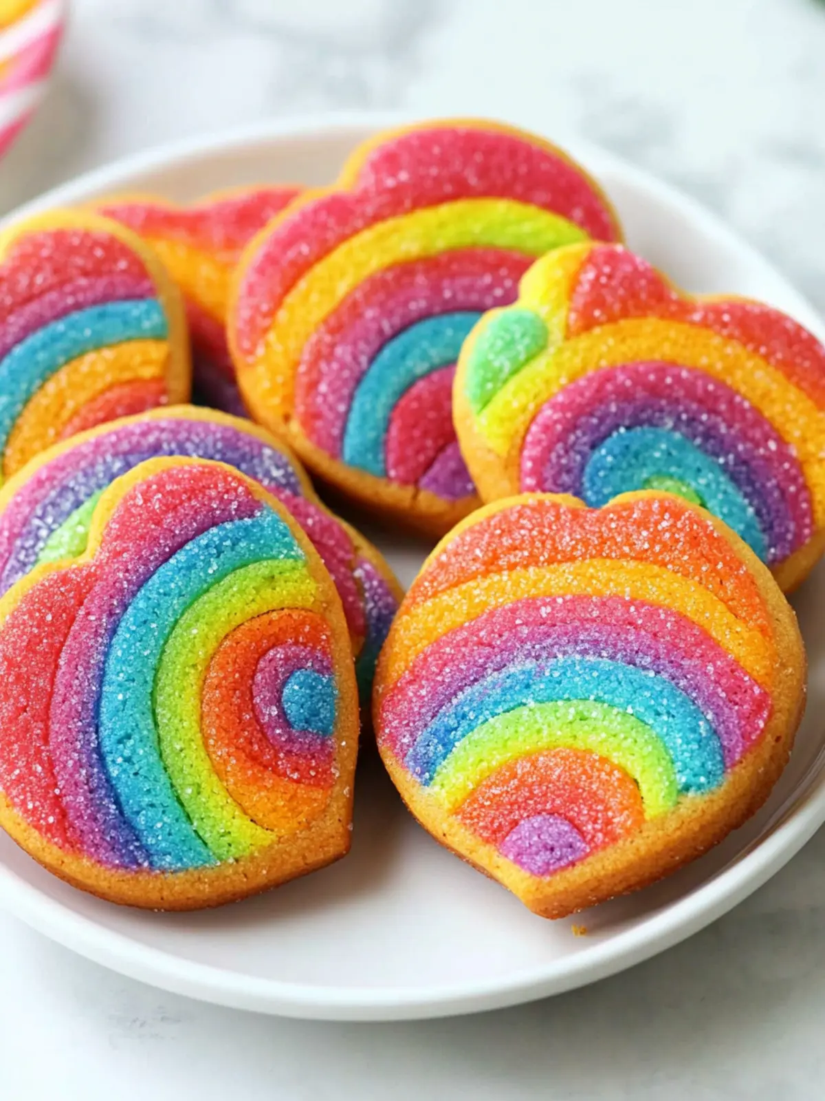 Celebrate with Disability Pride Month Rainbow Cookies Delight! 3 Disability Pride Month Rainbow Cookies