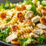Delicious Easy Chicken Caesar Pasta Salad Recipe You'll Love 7 Easy Chicken Caesar Pasta Salad Recipe