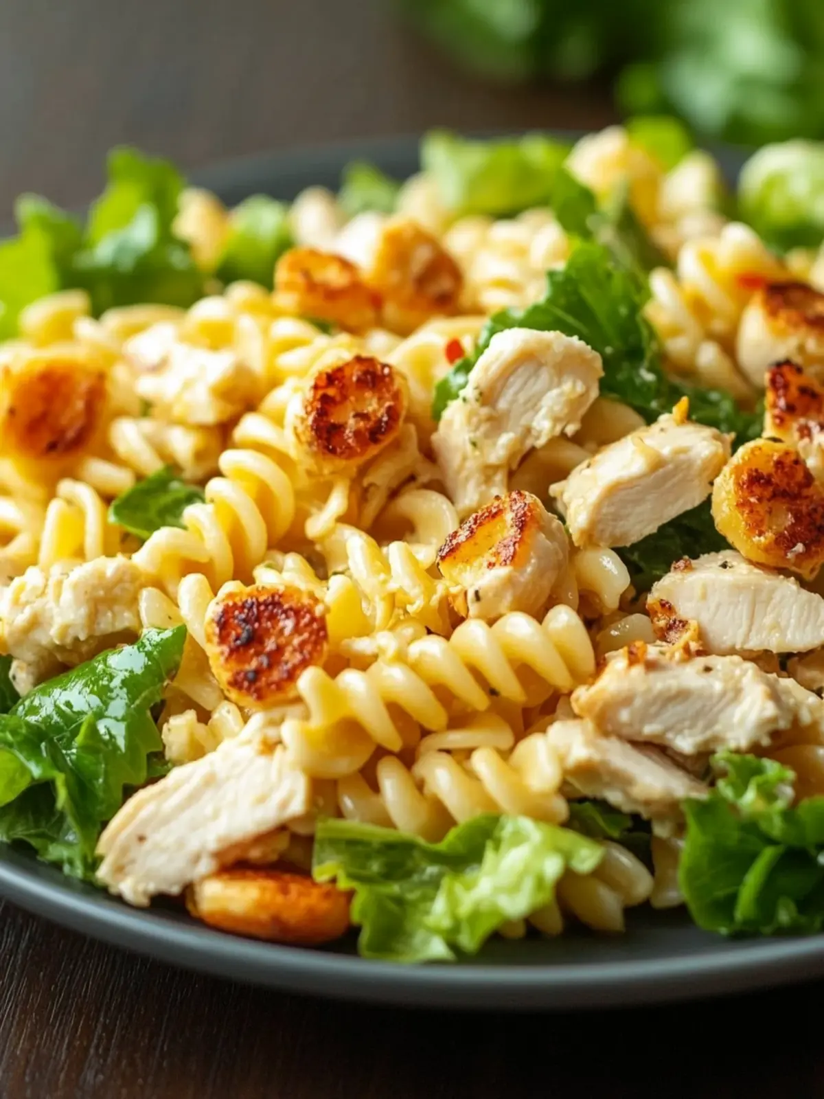 Delicious Easy Chicken Caesar Pasta Salad Recipe You'll Love 5 Easy Chicken Caesar Pasta Salad Recipe