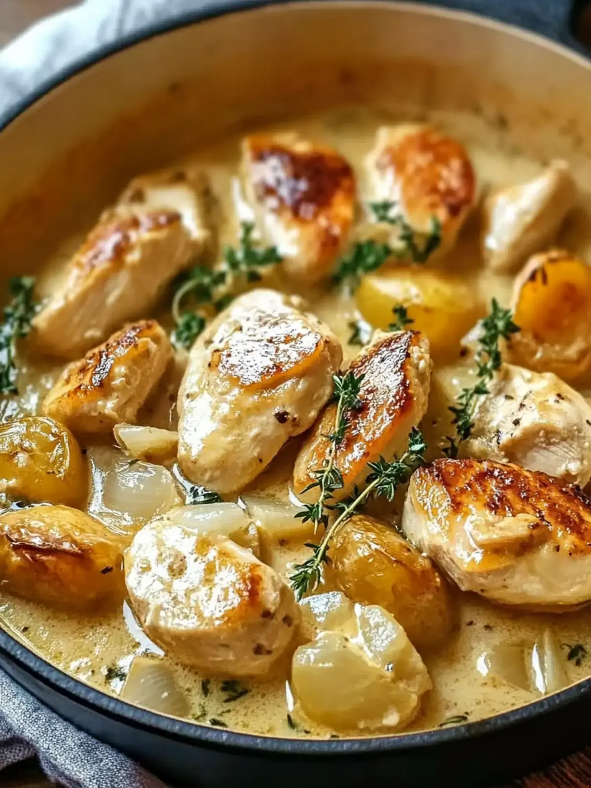 Savory French Chicken Casserole à la Normande You’ll Love 3 French Chicken Casserole à la Normande