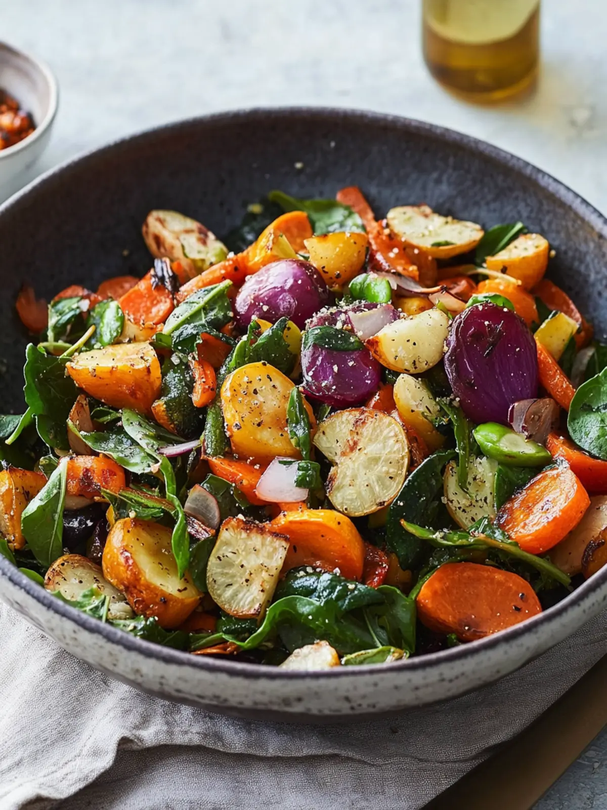 Easy Roasted Veggie Salad for a Flavorful Disability Month 4 Disability Month Quick and Easy Roasted Veggie Salad
