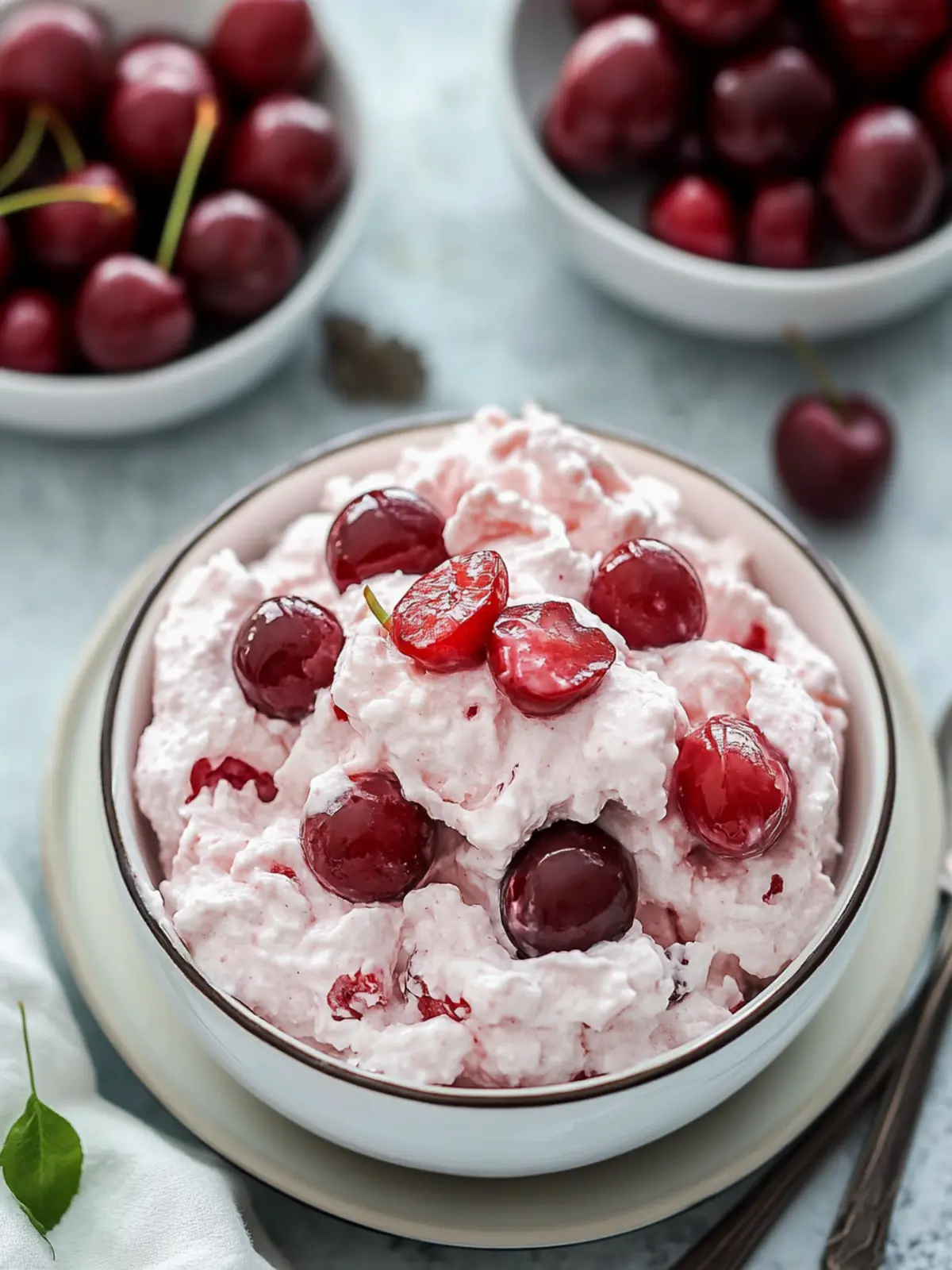 Cherry Salad: 6 Ingredient Pink Fluff for Dreamy Desserts 5 Cherry Salad (6 Ingredient Pink Fluff)