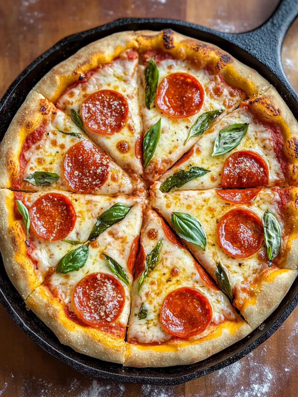 Cast Iron Skillet Pizza That Turns You Into a Pro Chef 5 Cast Iron Skillet Pizza