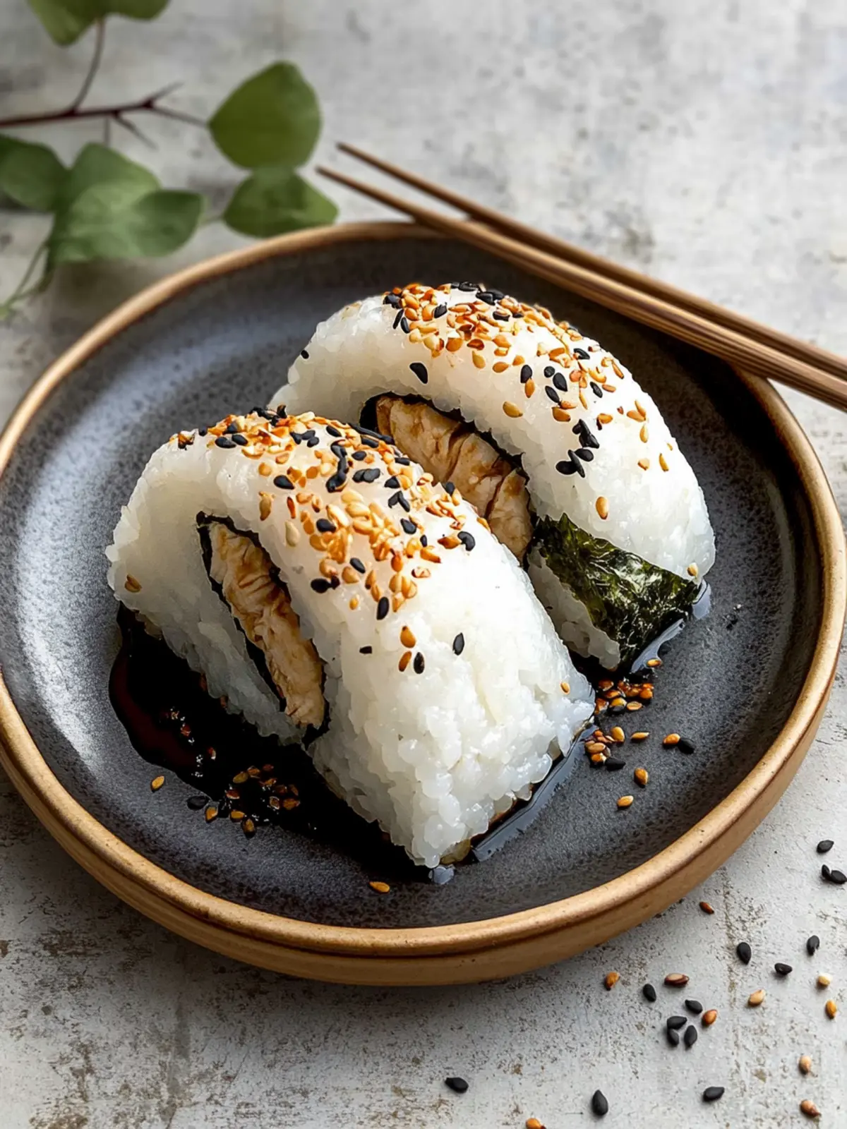 Savor Chicken Onigiri: A Fun Twist on Sushi Rice Bowls 2 Chicken Onigiri