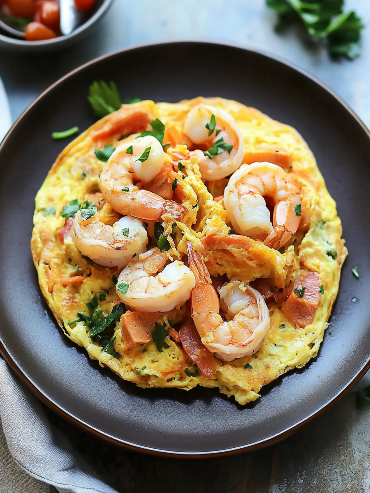 Delicious Shrimp Omelette Stir-Fry for Quick Weeknight Dinners 2 Shrimp Omelette