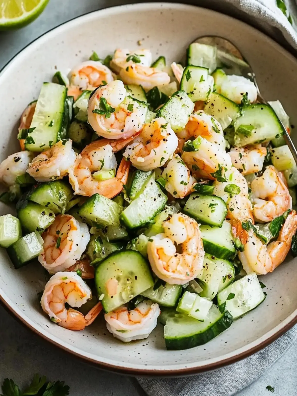 Zesty Cucumber Shrimp Salad for Quick Healthy Meals 5 Cucumber Shrimp Salad