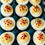 Patriotic 4th of July Stars-and-Stripes Deviled Eggs Delight 8 4th of July Stars-and-Stripes Deviled Eggs