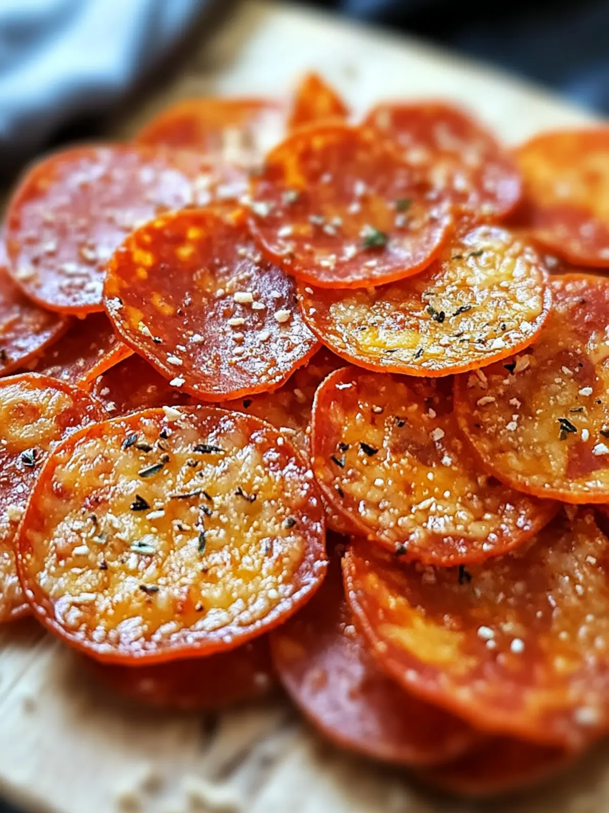 Keto Pepperoni Cheese Crisps That Will Wow Your Taste Buds 3 Keto Pepperoni Cheese Crisps