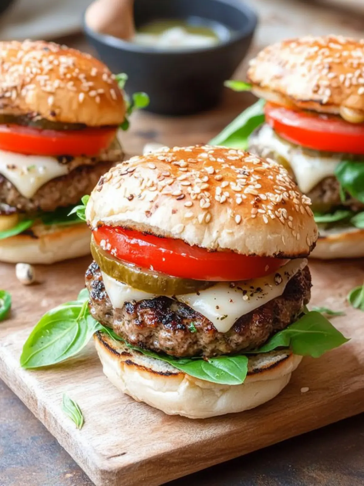 Savory Italian Grilled Hamburgers You'll Crave Every Weekend 4 Italian Grilled Hamburgers