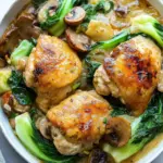 Easy Smothered Chicken with Bok Choy and Mushrooms Delight 10 Easy Smothered Chicken With Bok Choy and Mushrooms