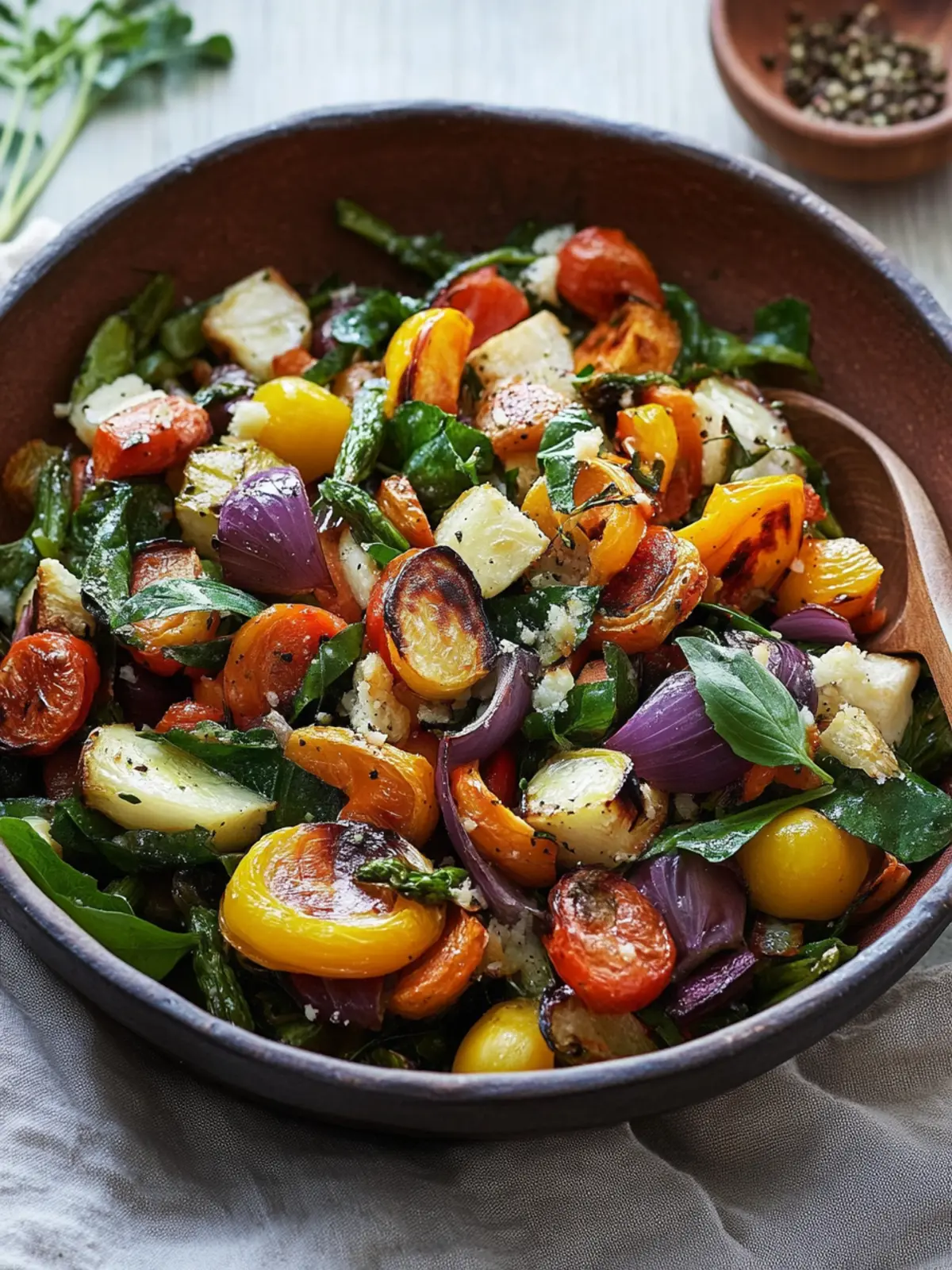 Easy Roasted Veggie Salad for a Flavorful Disability Month 3 Disability Month Quick and Easy Roasted Veggie Salad