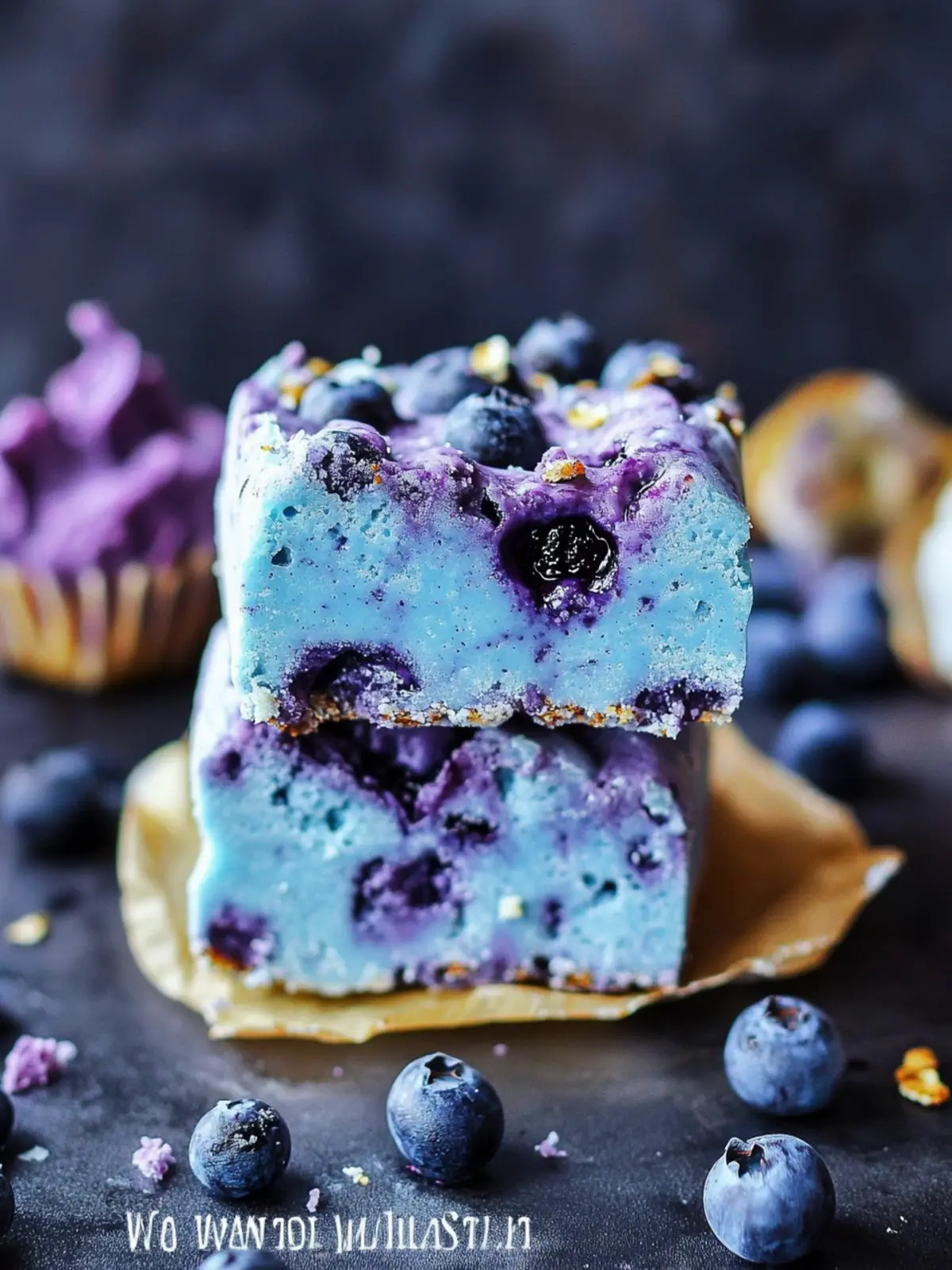 Blueberry Muffin Fudge That Will Blow Your Mind 5 Blueberry Muffin Fudge