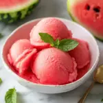 Deliciously Skinny Watermelon Sorbet That Refreshes Instantly 8 Skinny Watermelon Sorbet