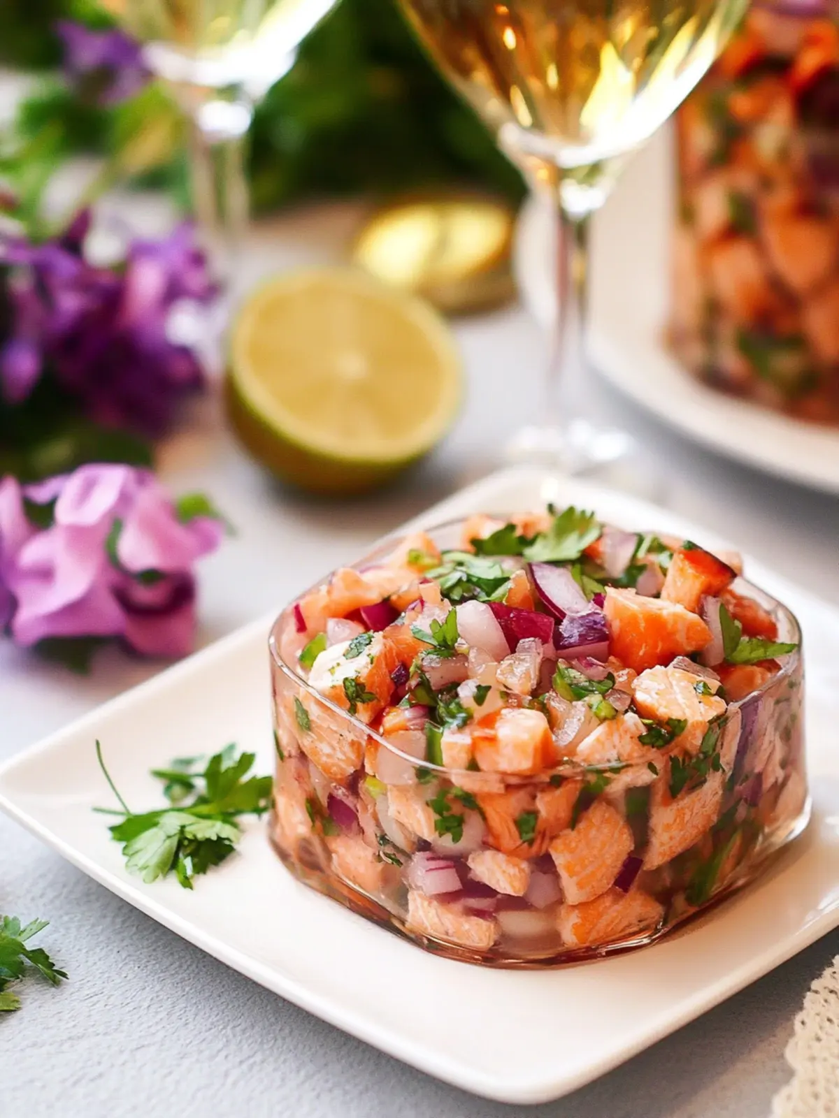 Father's Day Salmon Ceviche: Fresh Flavor Dad Will Love 2 Father's Day Salmon Ceviche