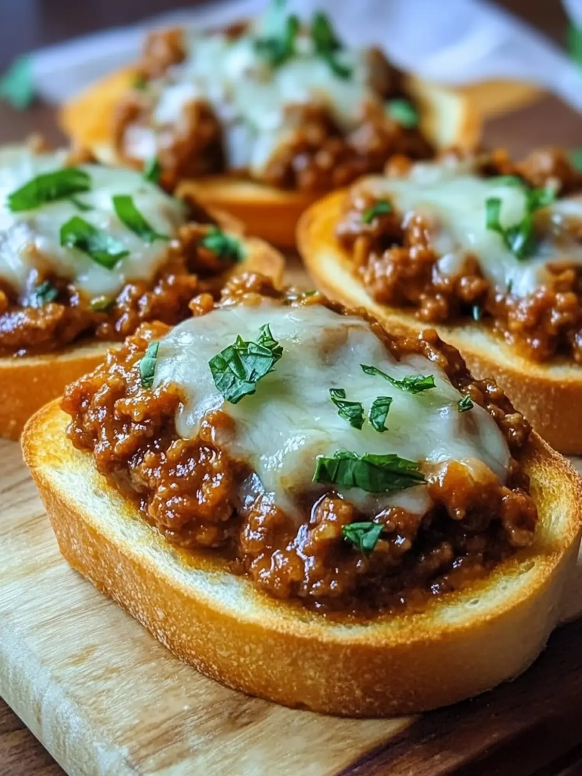 Open Face Garlic Toast Sloppy Joes That Wow Every Bite 4 Open Face Garlic Toast Sloppy Joes