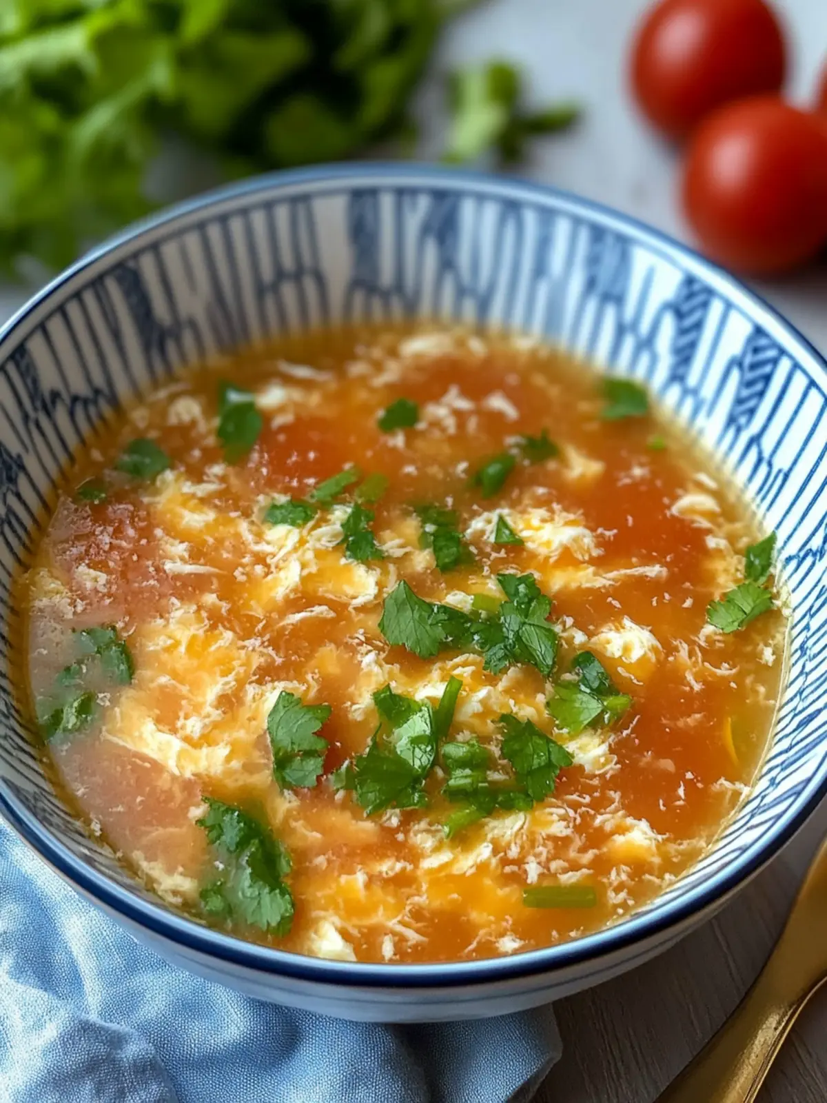Savory Tomato Egg Drop Soup for Cozy Home Nights 2 Tomato Egg Drop Soup