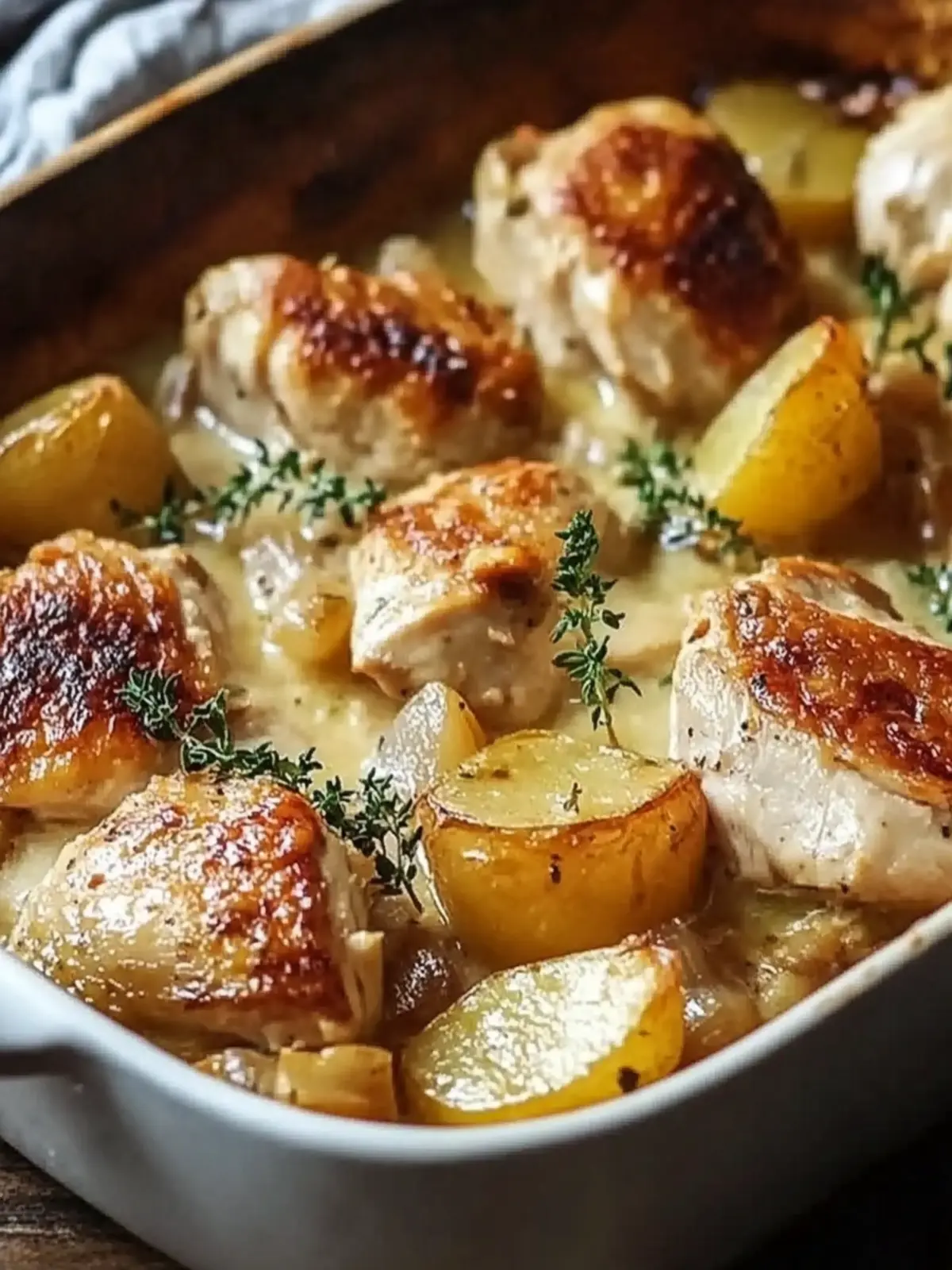 Savory French Chicken Casserole à la Normande You’ll Love 2 French Chicken Casserole à la Normande