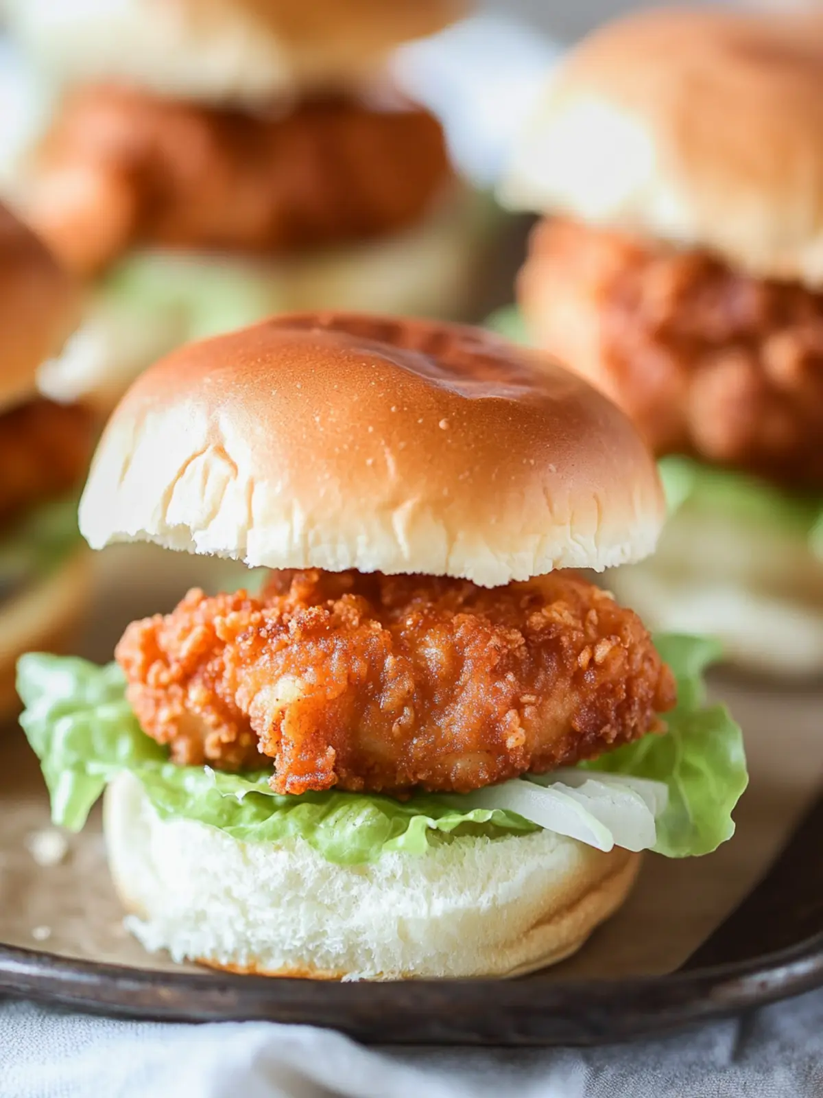 Crispy Chicken Sliders That Make Dinner a Family Favorite 2 Crispy Chicken Sliders