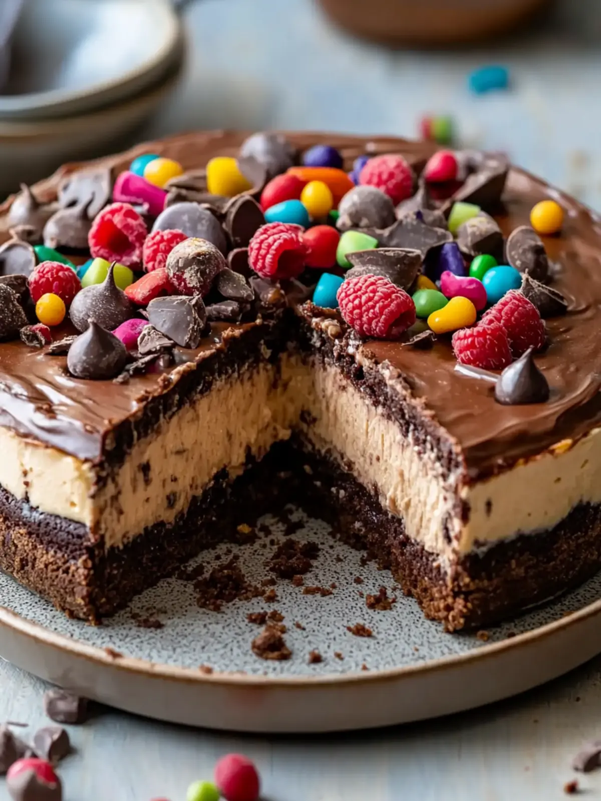 Cosmic Brownie Cheesecake Recipe That's Out of This World 5 Cosmic Brownie Cheesecake Recipe