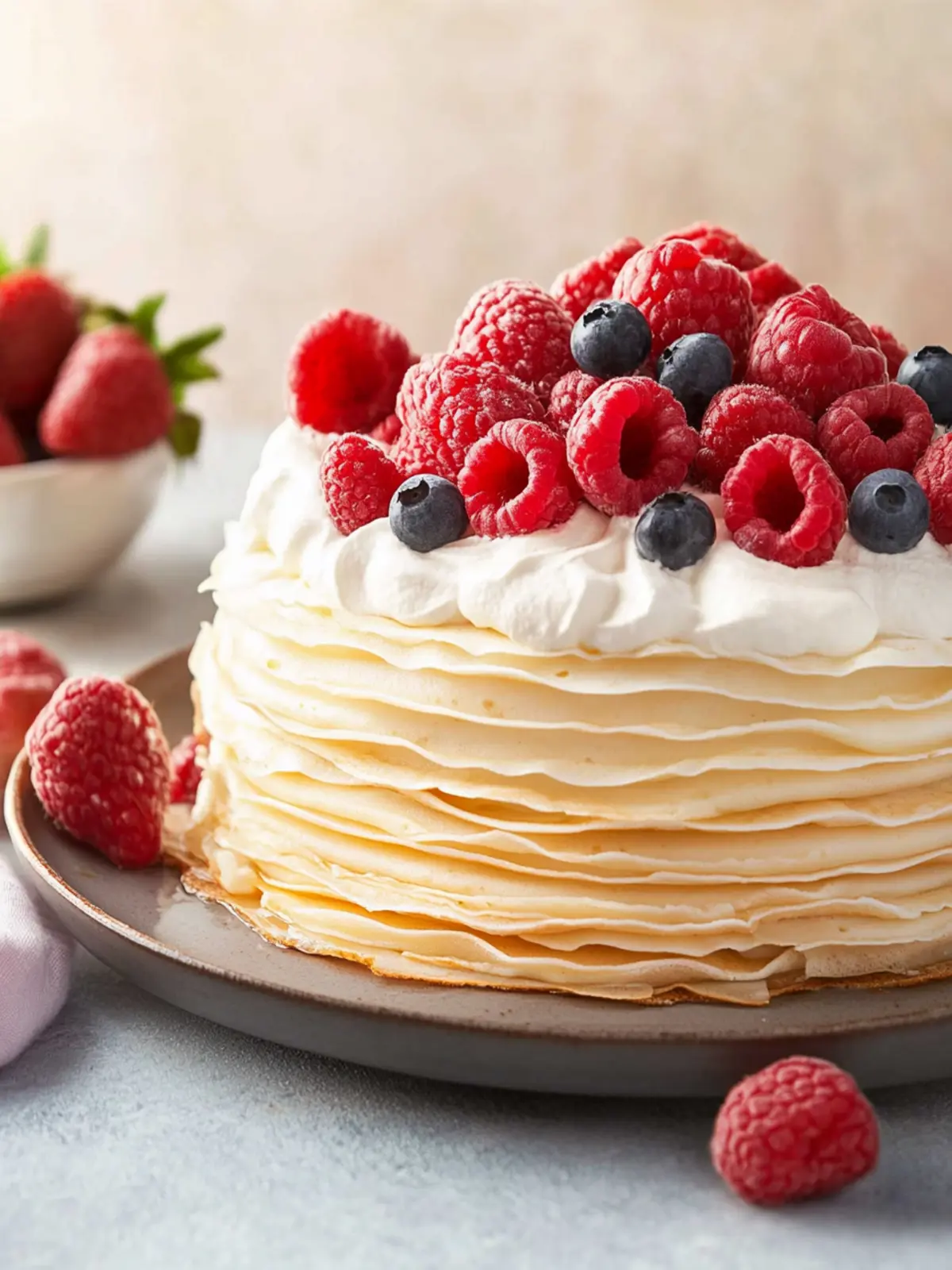 Ultimate Crepe Cake: Indulge in a Layered Delight! 2 Crepe Cake