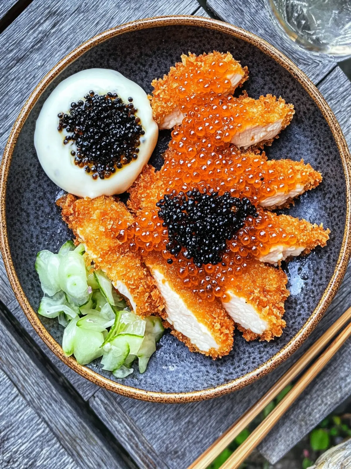 Easy Chicken Katsu with Caviar: A Gourmet Twist at Home 5 Easy Chicken Katsu with Caviar
