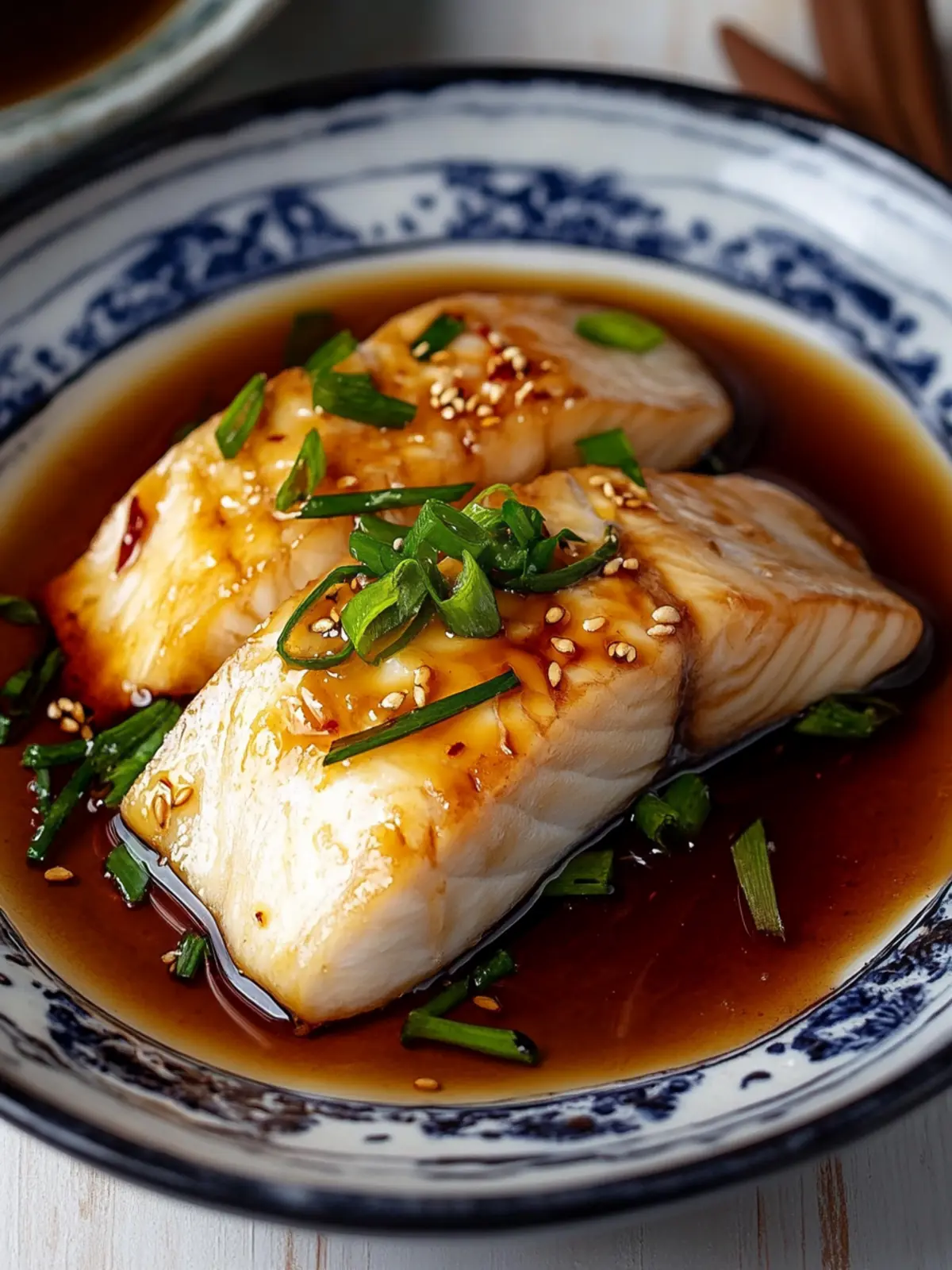 Easy Poached Fish with Soy Glaze That Elevates Dinner Time 4 Poached Fish with Soy Glaze