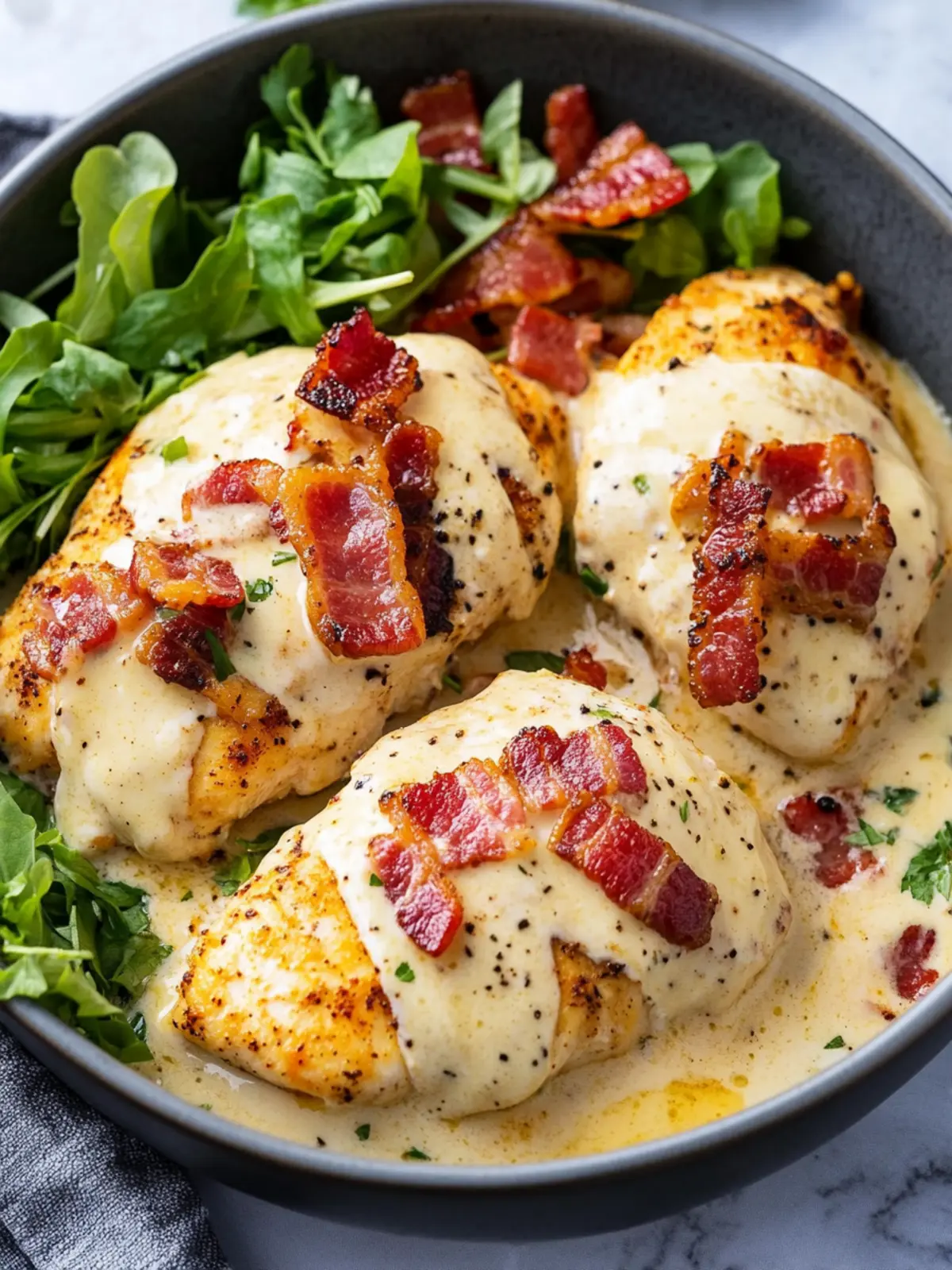 Bacon Ranch Chicken: Creamy, Cheesy Comfort in Every Bite 5 Bacon Ranch Chicken