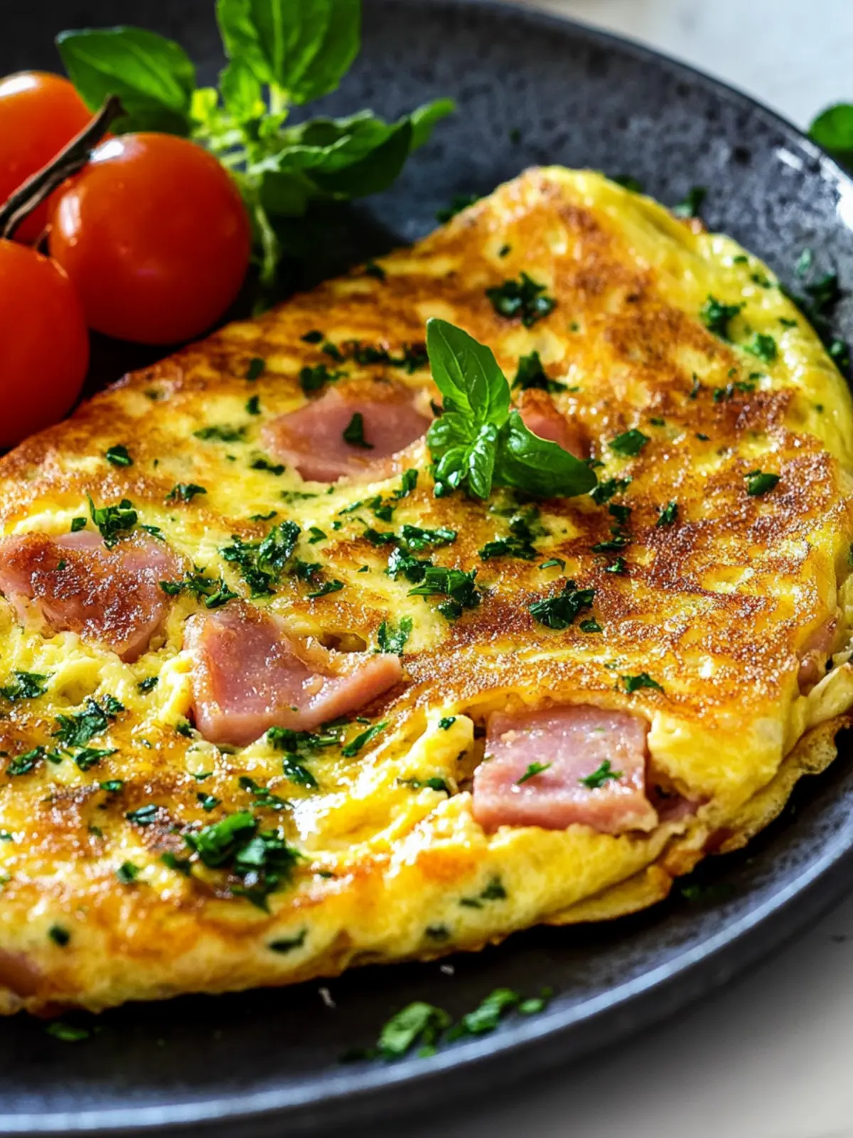 High-Protein Mozzarella Omelet with Ham for a Flavor Boost 5 High-Protein Mozzarella Omelet with Ham