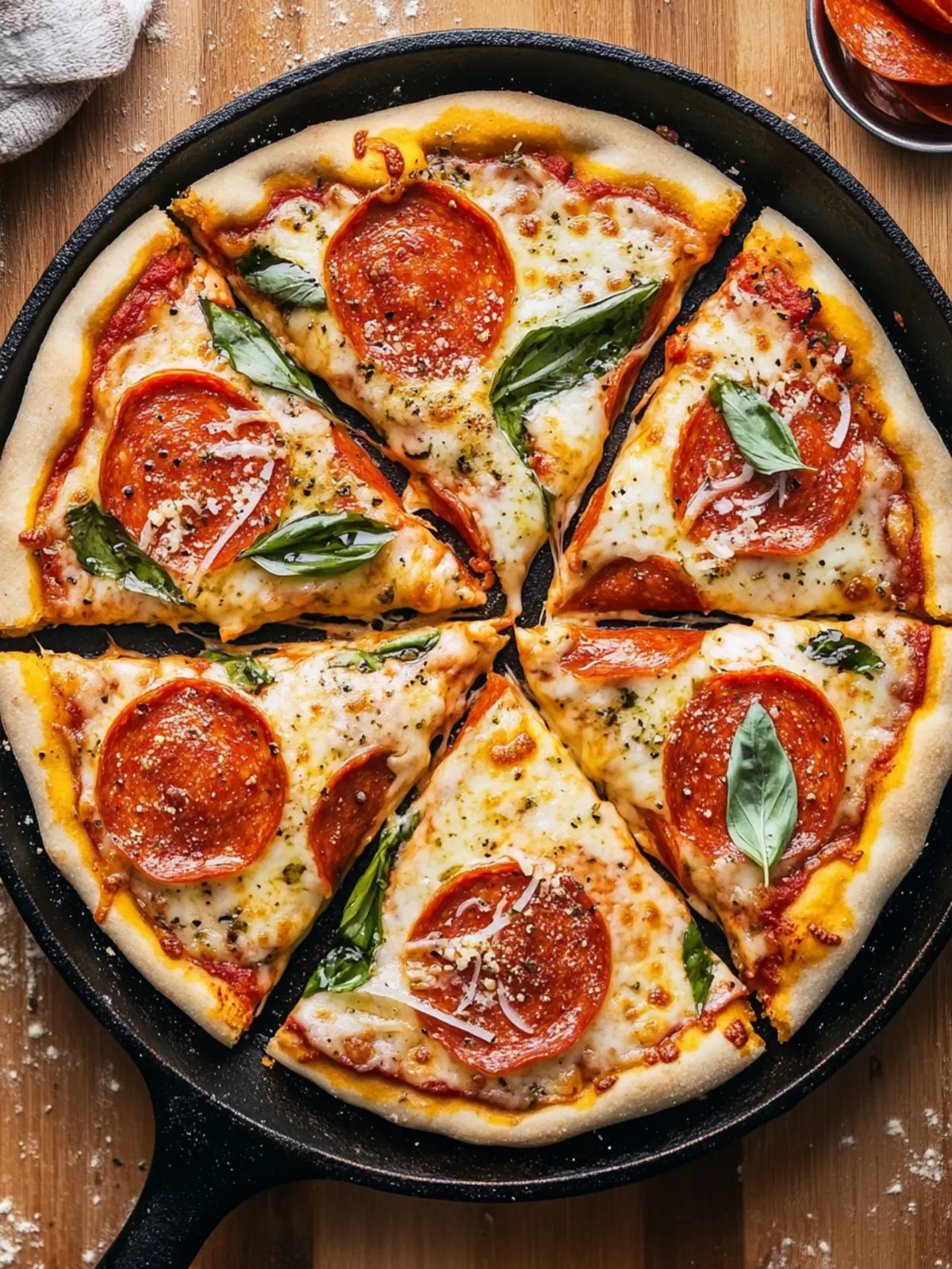 Cast Iron Skillet Pizza That Turns You Into a Pro Chef 3 Cast Iron Skillet Pizza