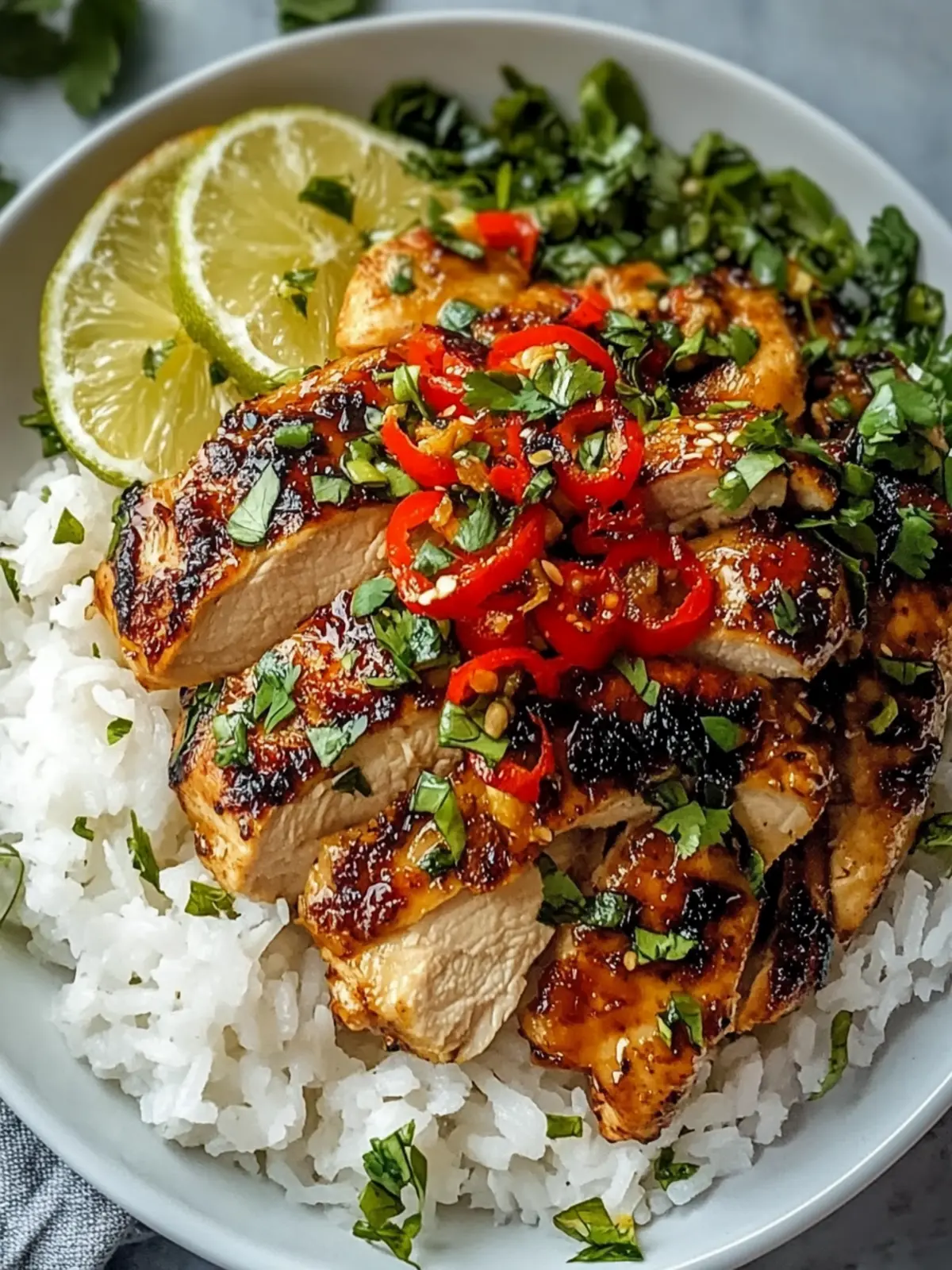 Tropical Bliss: Delicious Hawaiian Chicken With Coconut Rice 4 Delicious Hawaiian Chicken With Coconut Rice