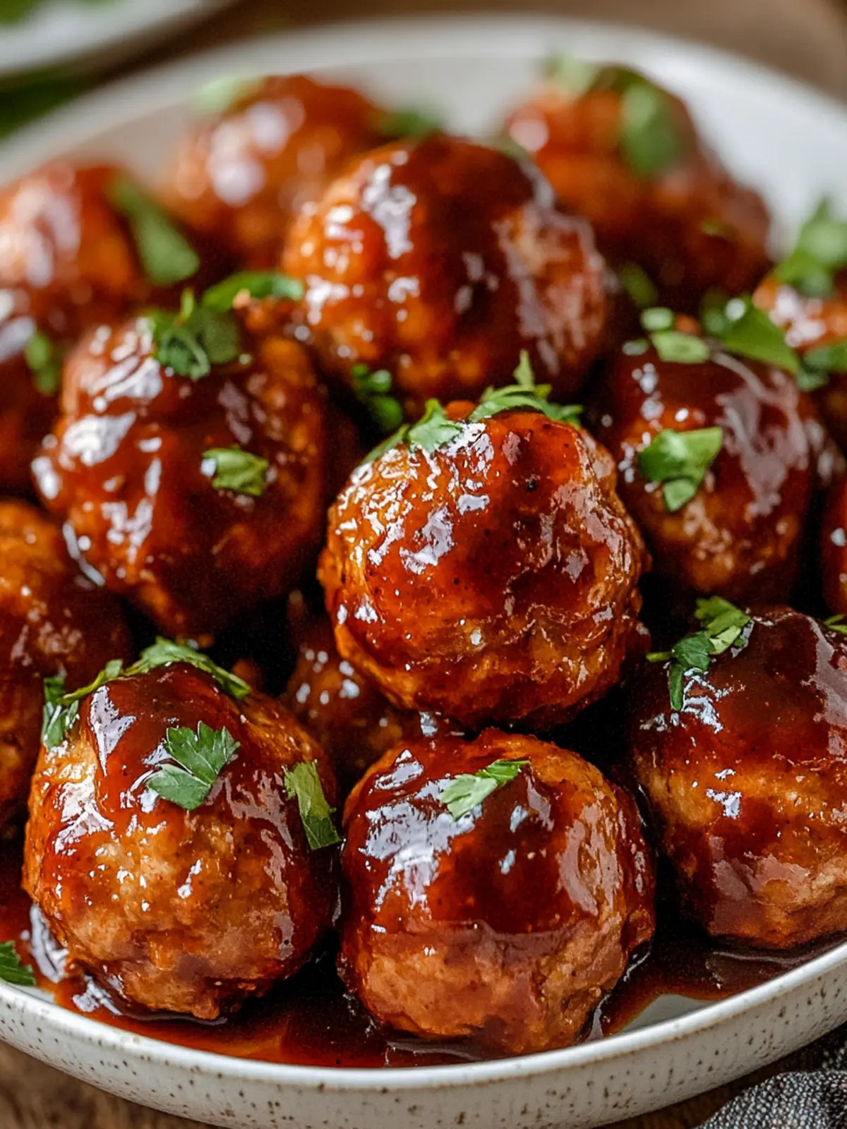 BBQ Chicken Meatballs That Will Ignite Your Taste Buds 2 BBQ Chicken Meatballs
