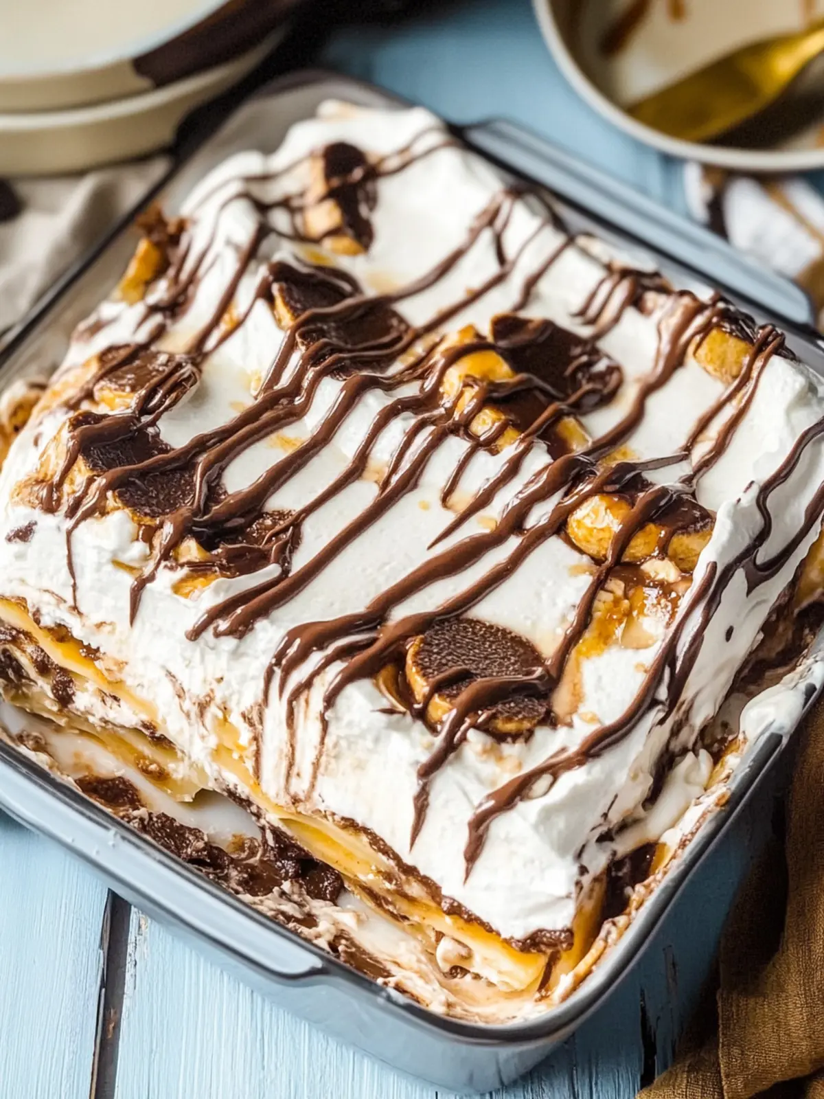 Decadent Peanut Butter Chocolate Lasagna You'll Crave 2 Peanut Butter Chocolate Lasagna