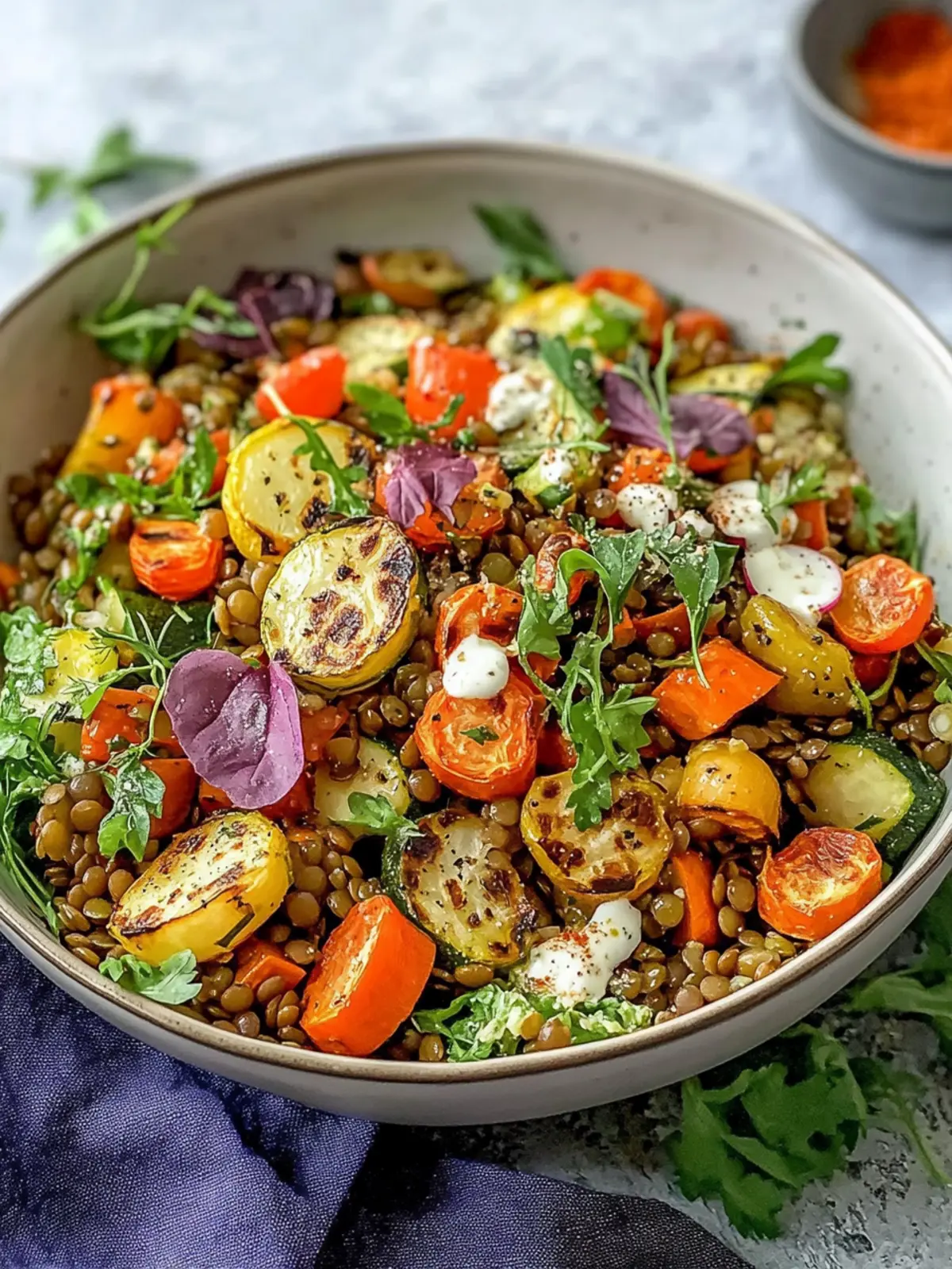 Gluten-Free Roasted Vegetable Lentil Salad You’ll Crave Daily 5 Gluten-Free Roasted Vegetable Lentil Salad