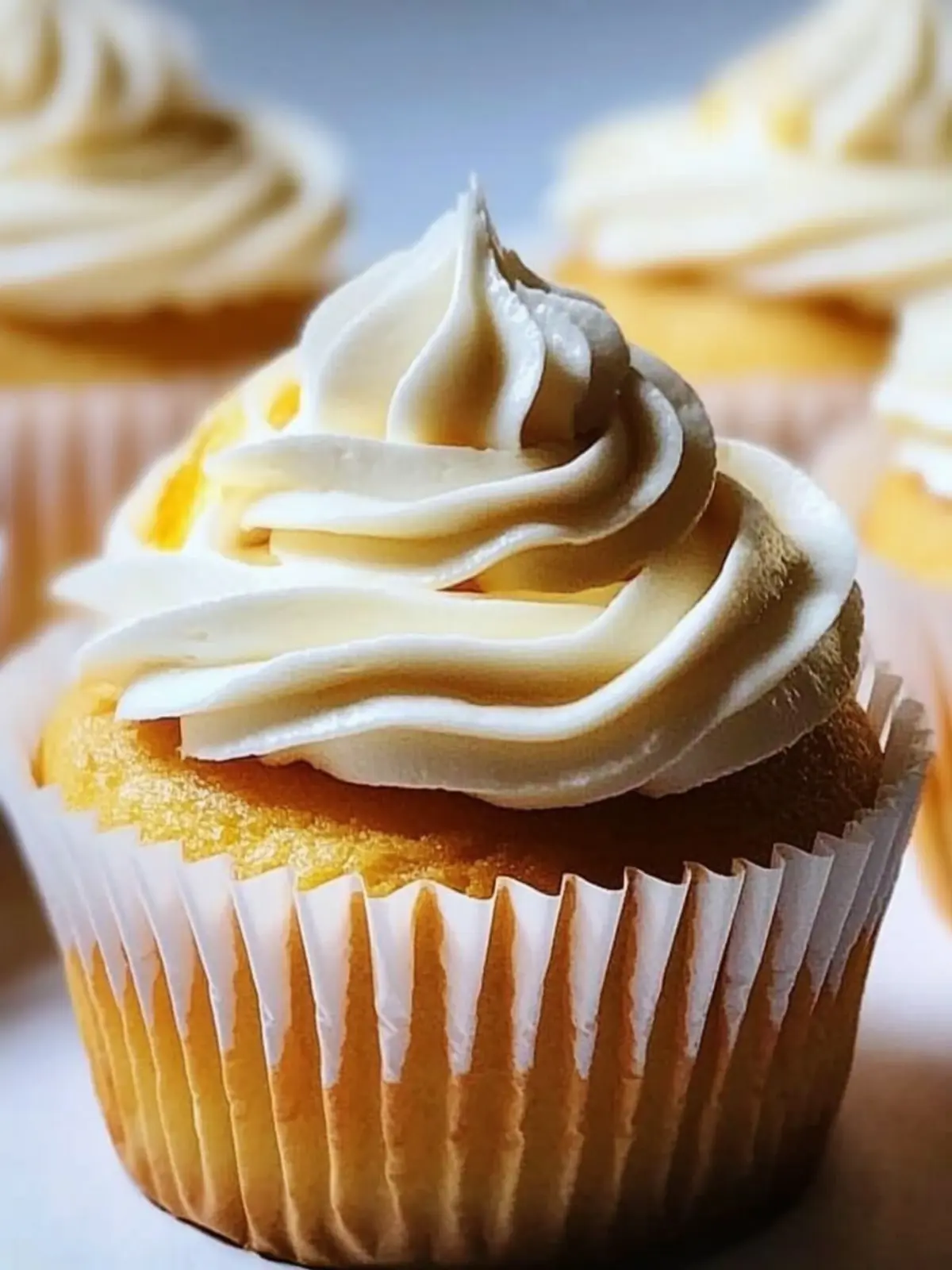 Irresistible Orange Cupcakes with Silky Italian Meringue 2 Orange Cupcakes with Italian Meringue