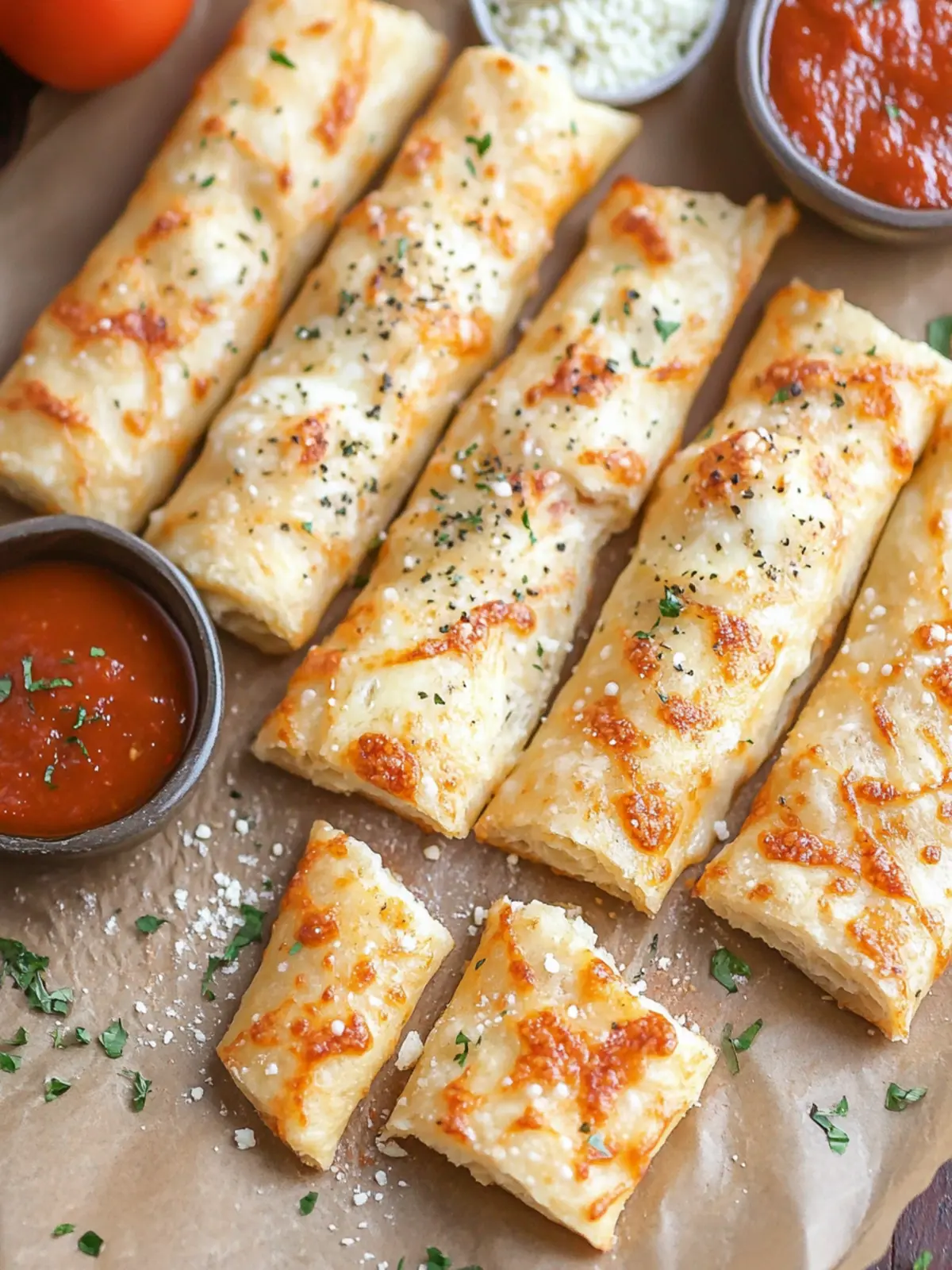 Savory Pizza Dough Bread Sticks with Garlic Butter Bliss 2 Pizza Dough Bread Sticks
