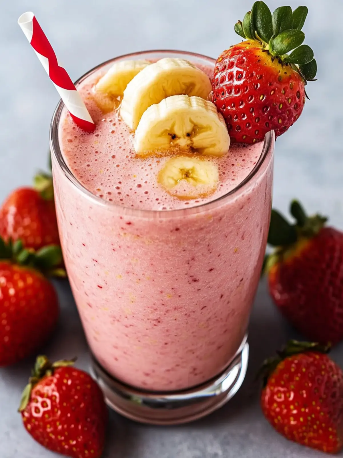 Creamy Strawberry Banana Smoothie for a Refreshing Boost 2 Creamy Strawberry Banana Smoothie
