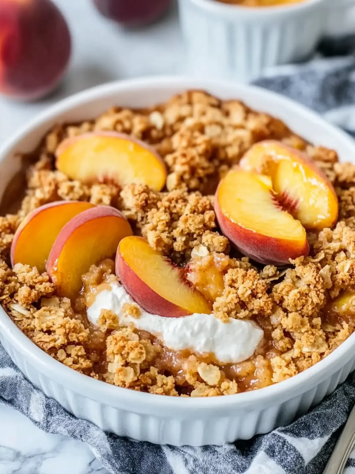 Perfect Fresh Peach Crisp That'll Wow Your Taste Buds 3 Perfect Fresh Peach Crisp