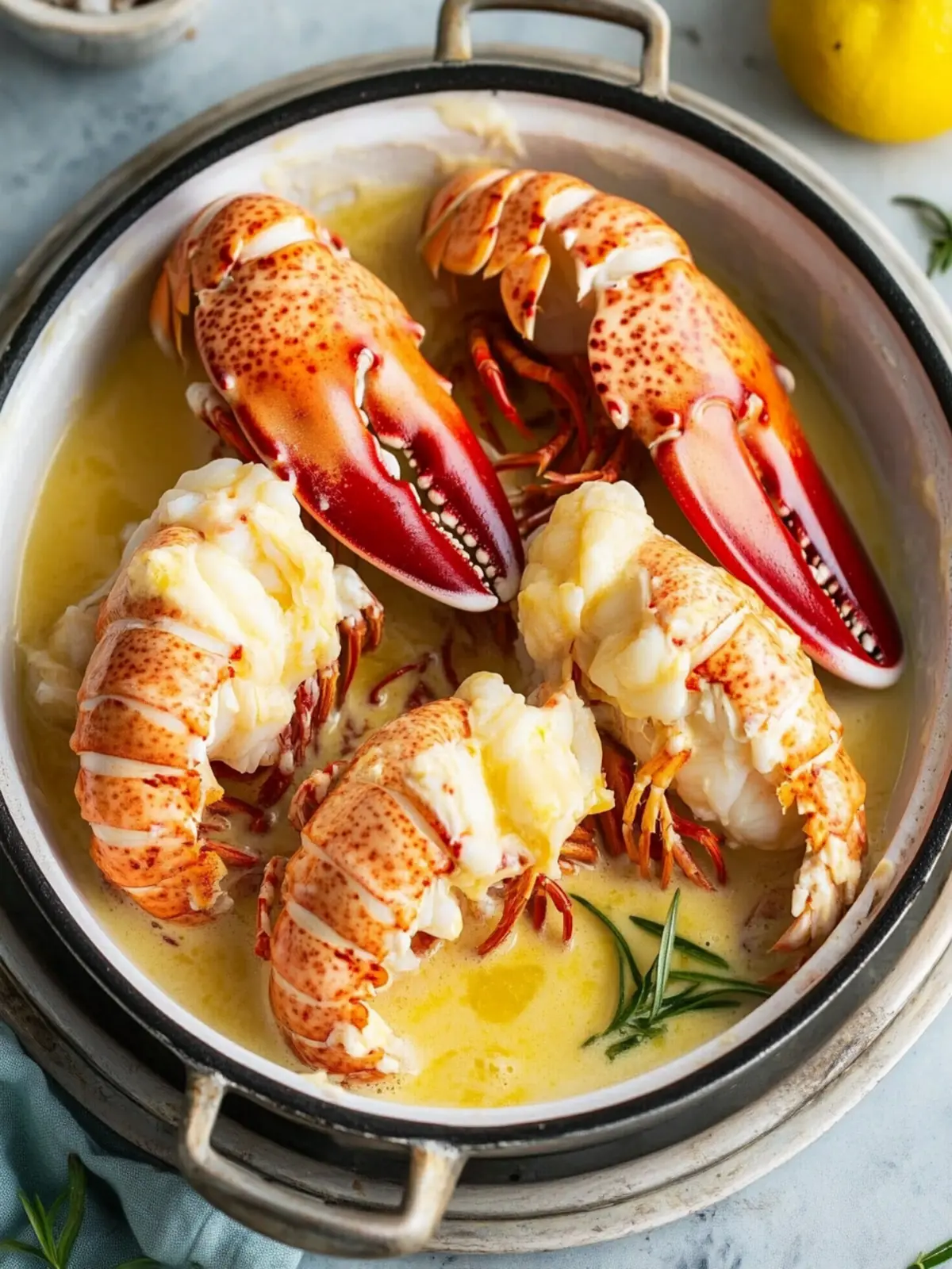 Decadent Butter Poached Lobster for a Cozy Dinner Night 4 Butter Poached Lobster
