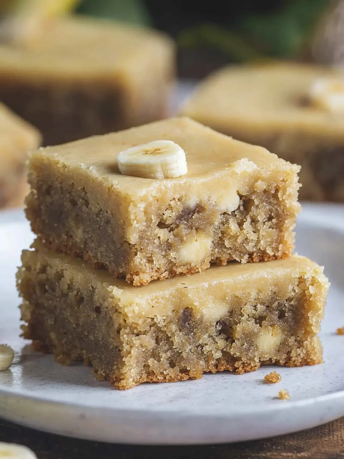 Banana Bread Blondies That Will Make You Forget Brownies 5 Banana Bread Blondies
