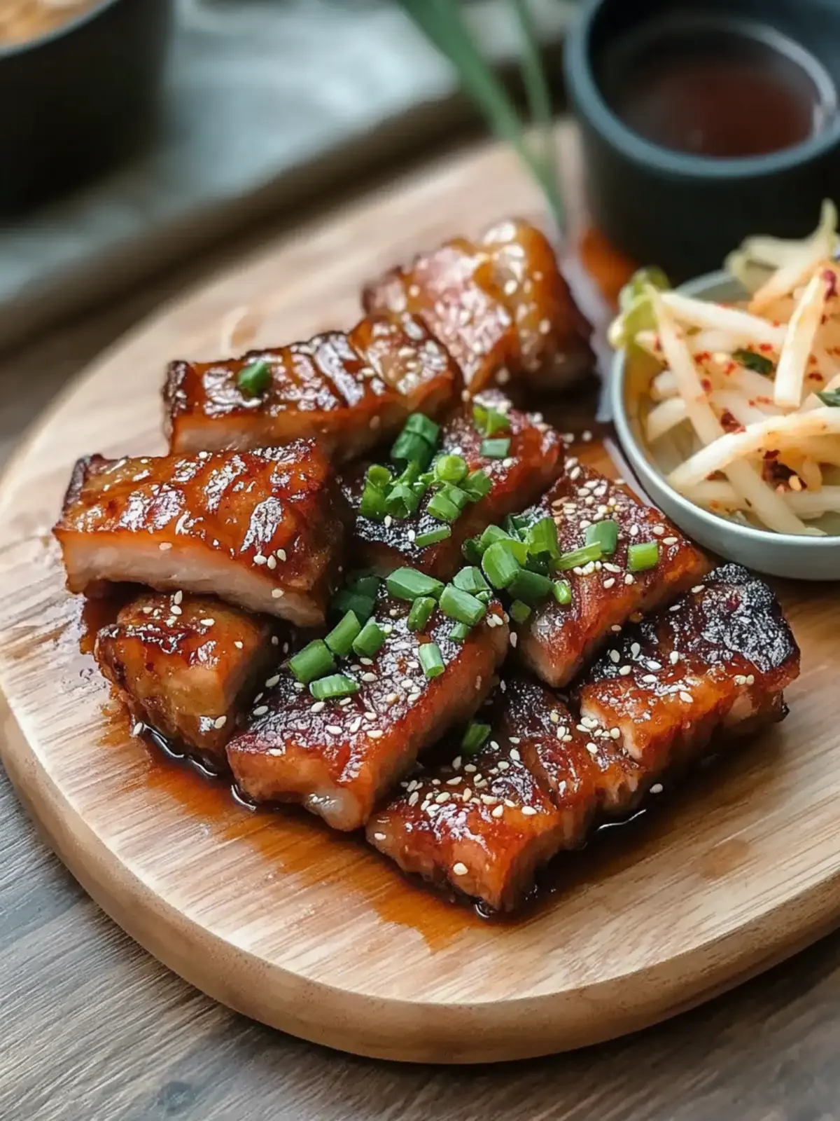 Savory Korean Garlic Soy Glazed Pork Belly Ready in 10 Minutes 3 Korean Garlic Soy Glazed Pork Belly in 10 Minutes