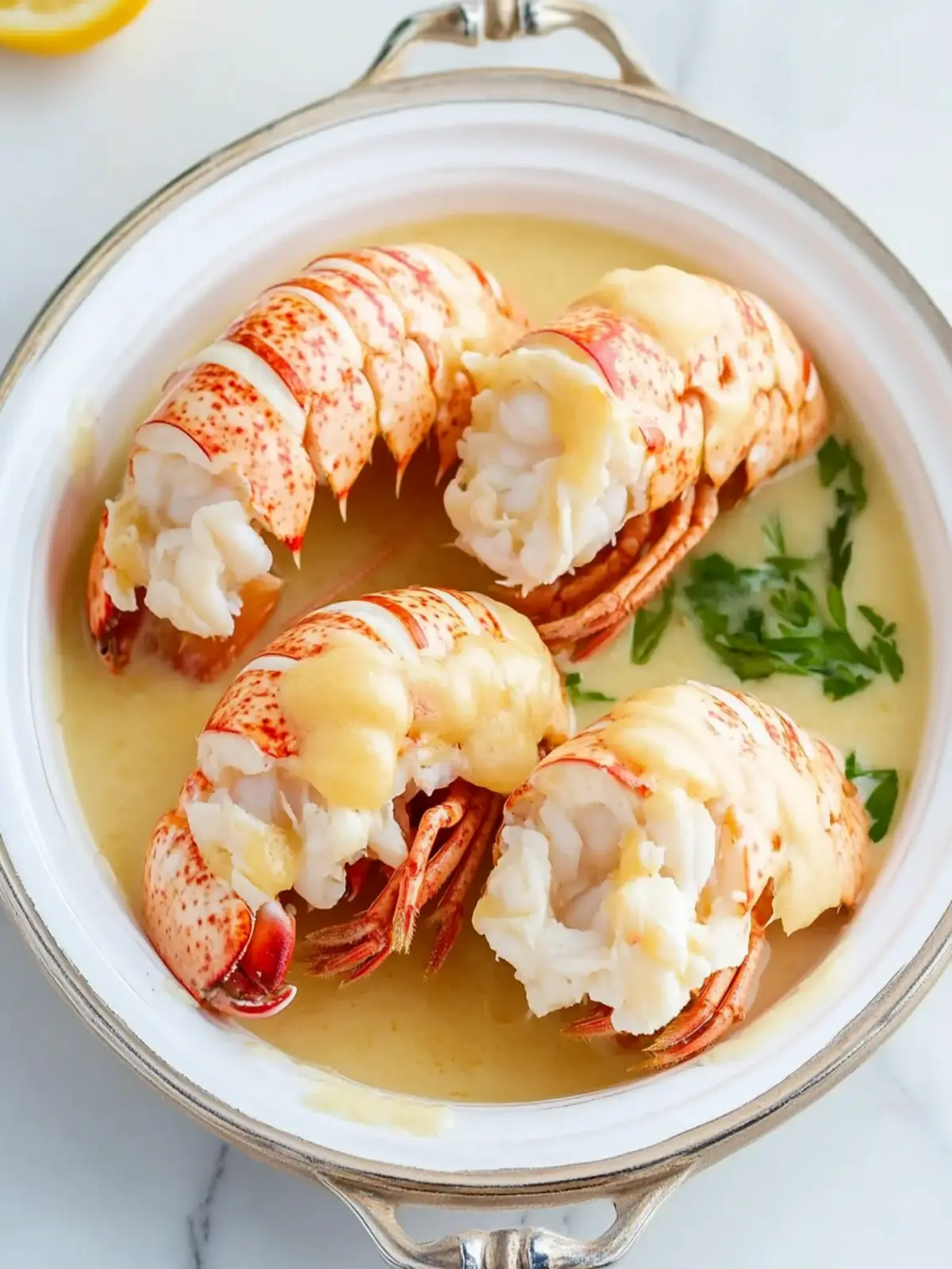 Decadent Butter Poached Lobster for a Cozy Dinner Night 2 Butter Poached Lobster