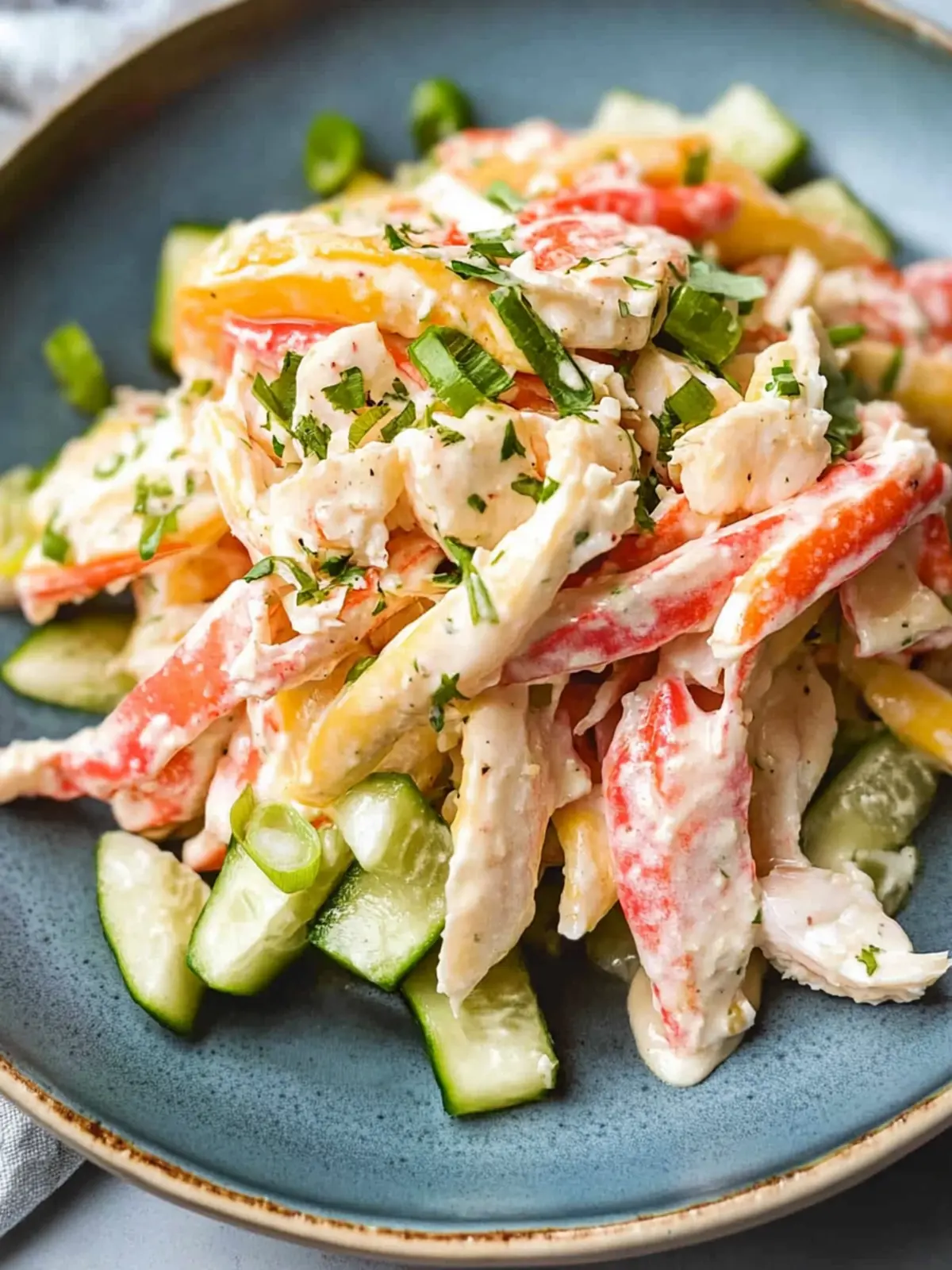 Quick and Easy Spicy Crab Salad with Mango Magic 4 Quick and Easy Spicy Crab Salad